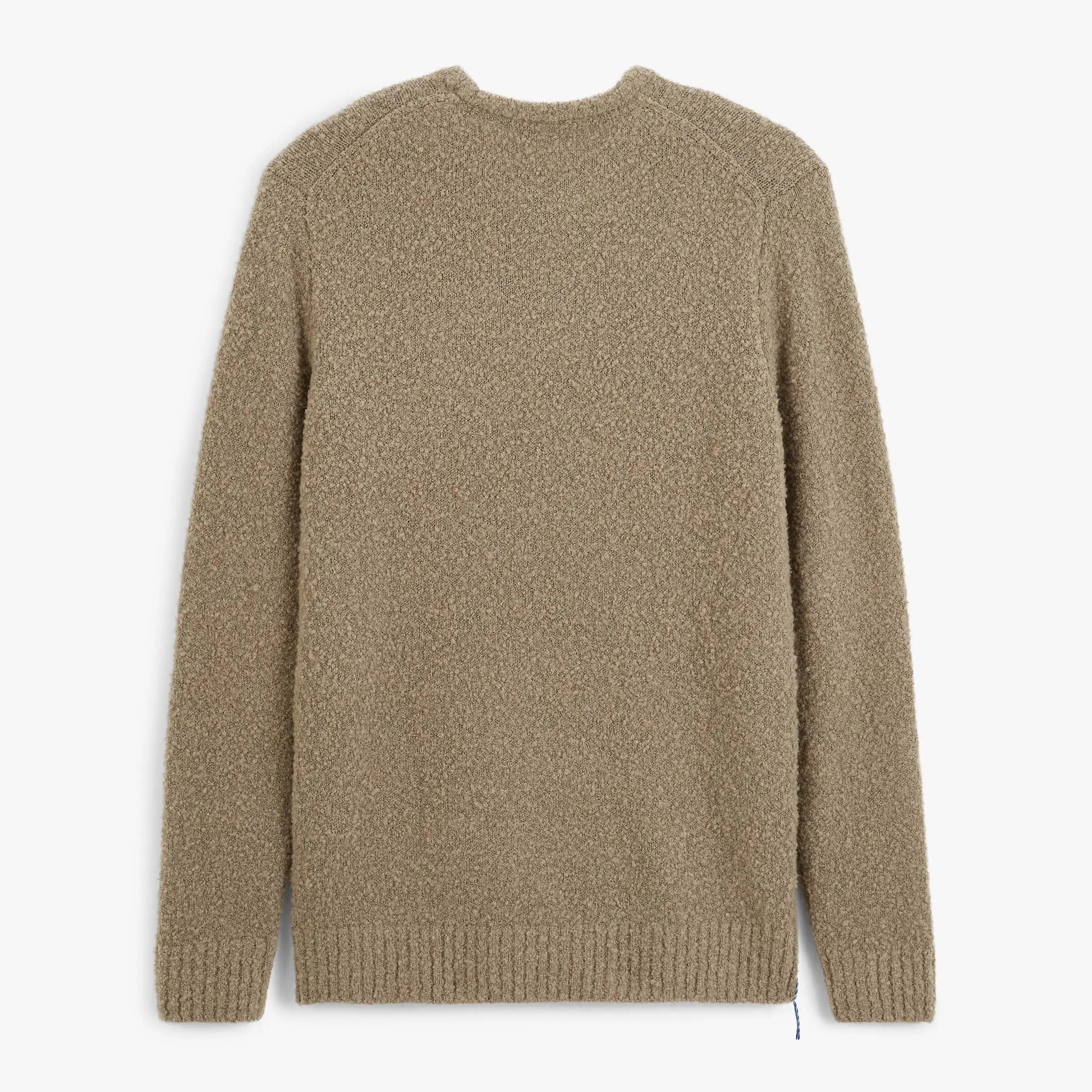 Pull laine bouclette col rond beige Murray SBPLAY 3/6