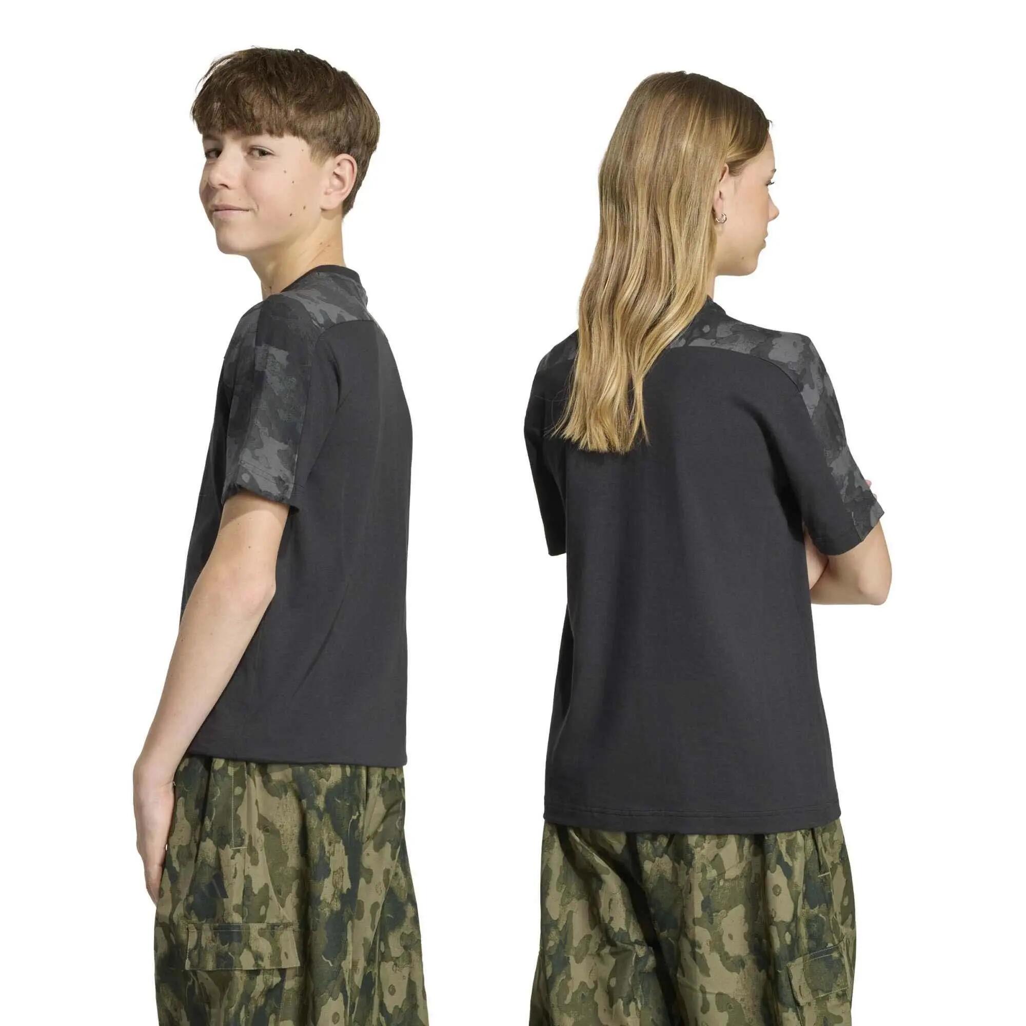 T-Shirt Adidas Sport J  Camo T Enfant 3/5
