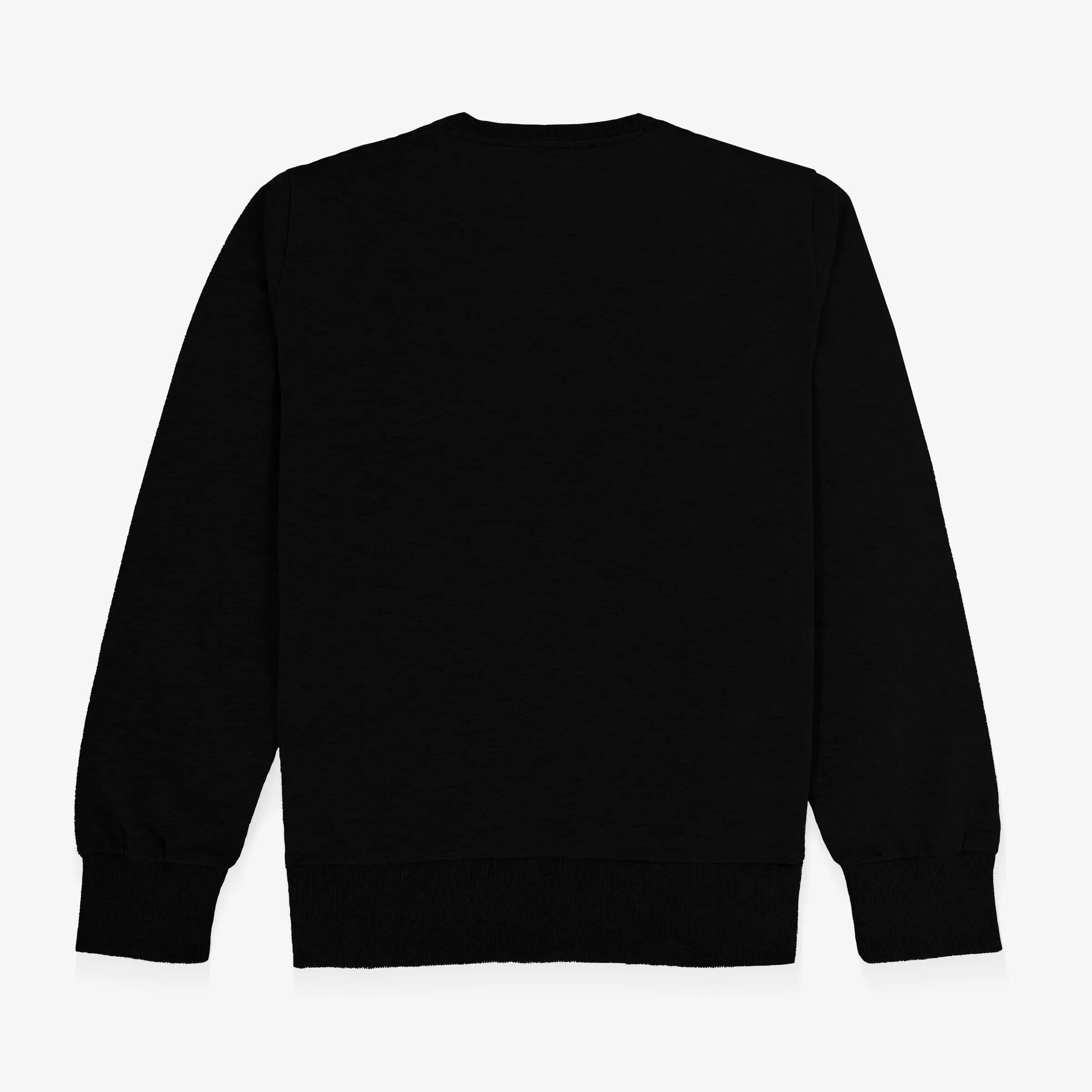 Swim-sweater met ronde hals van katoen 2/3