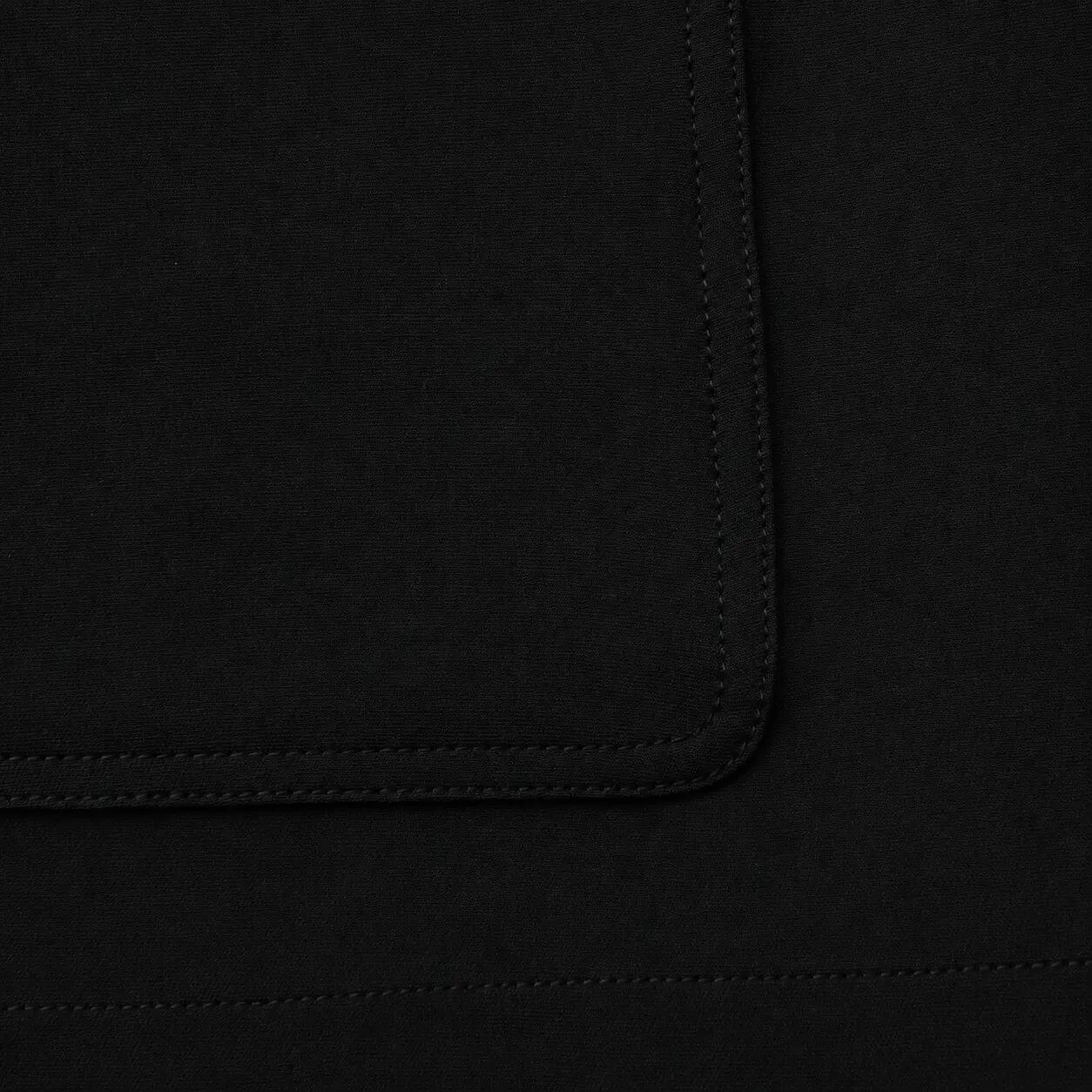 Zwarte stretch Wael-werkjas 3/4