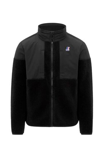 Veste polaire unisexe sherpa, Sixte 4.0 - noir