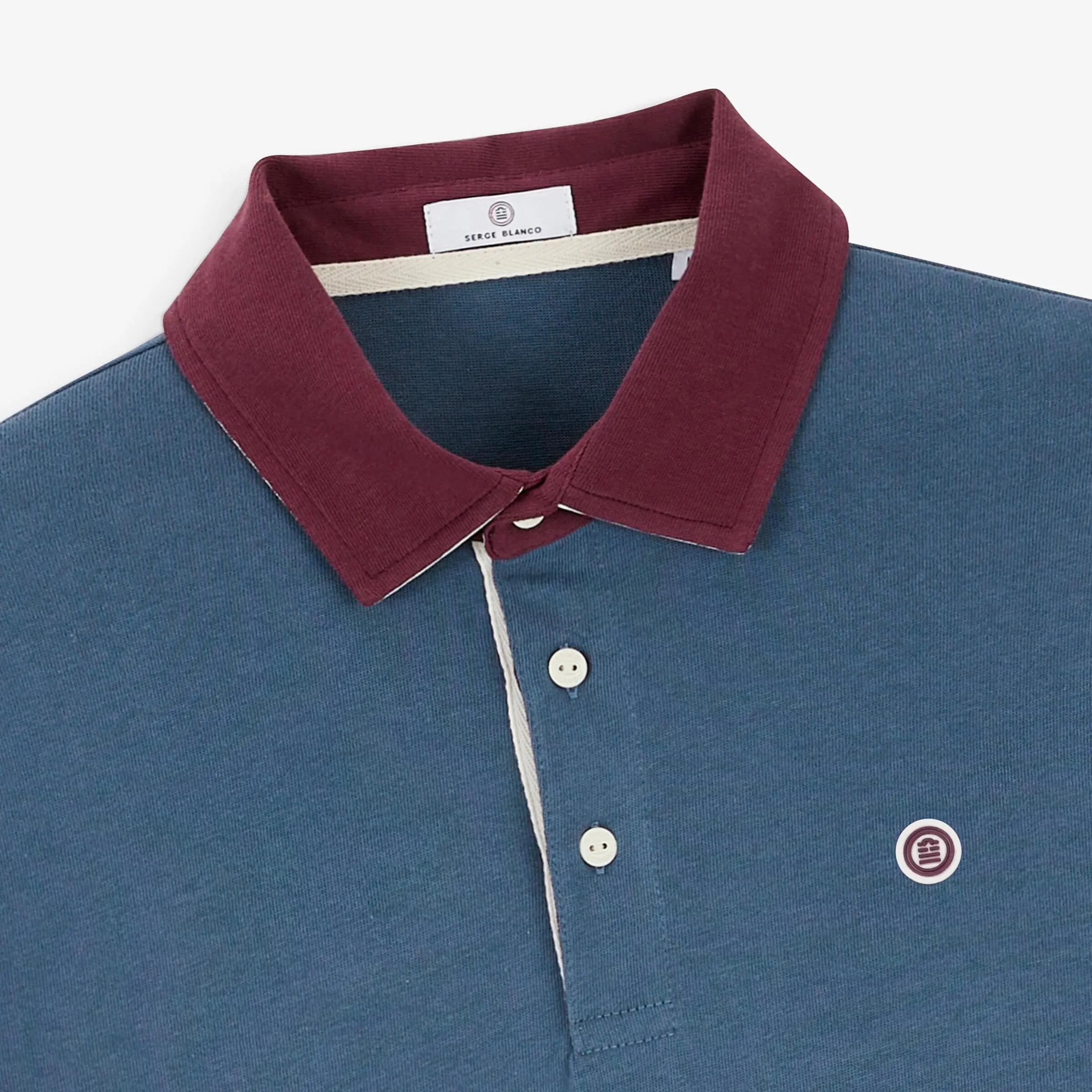 Polo de rugby de manga larga BLANCO BIARRITZ 5/6