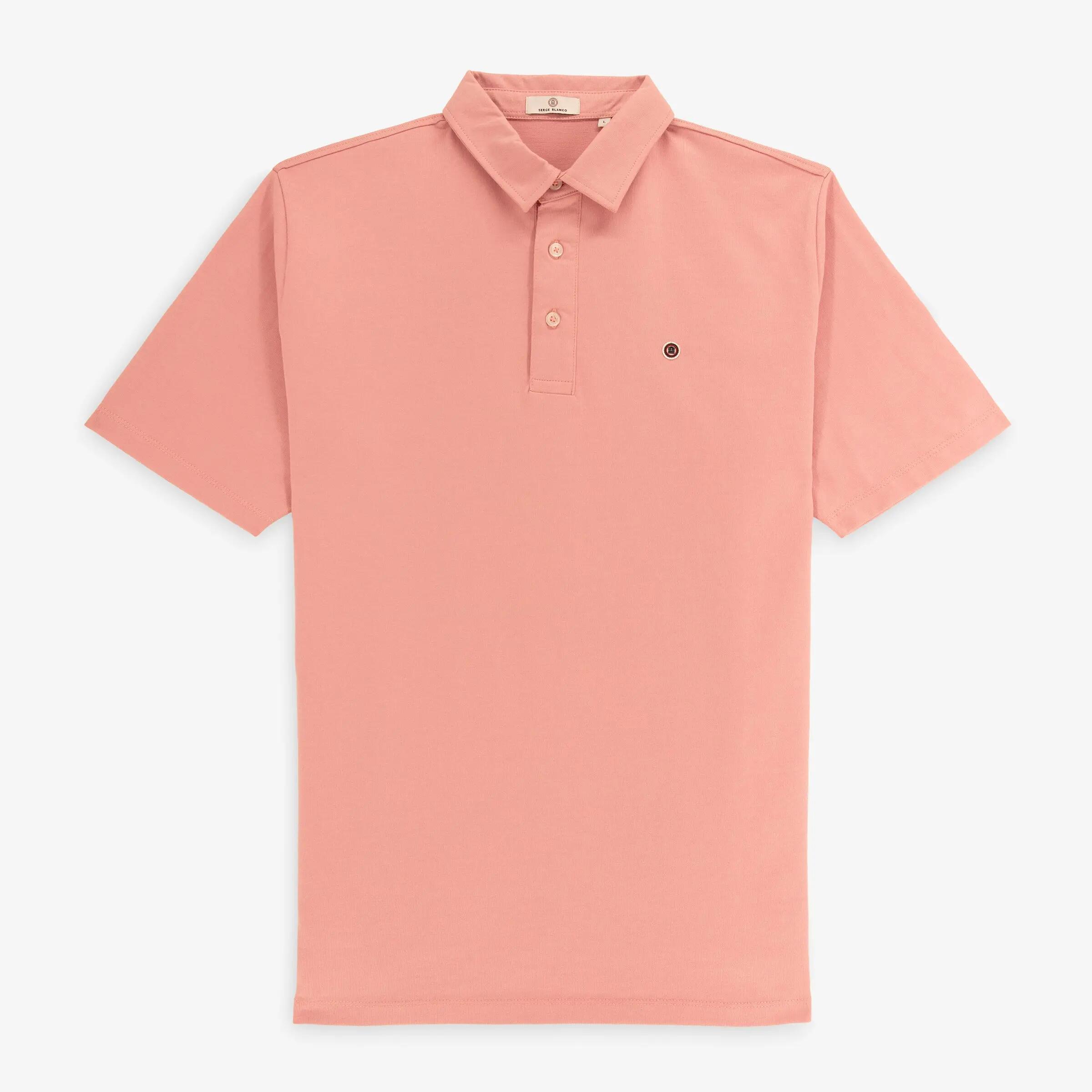 Polo met korte mouwen van katoenen jersey 2/3