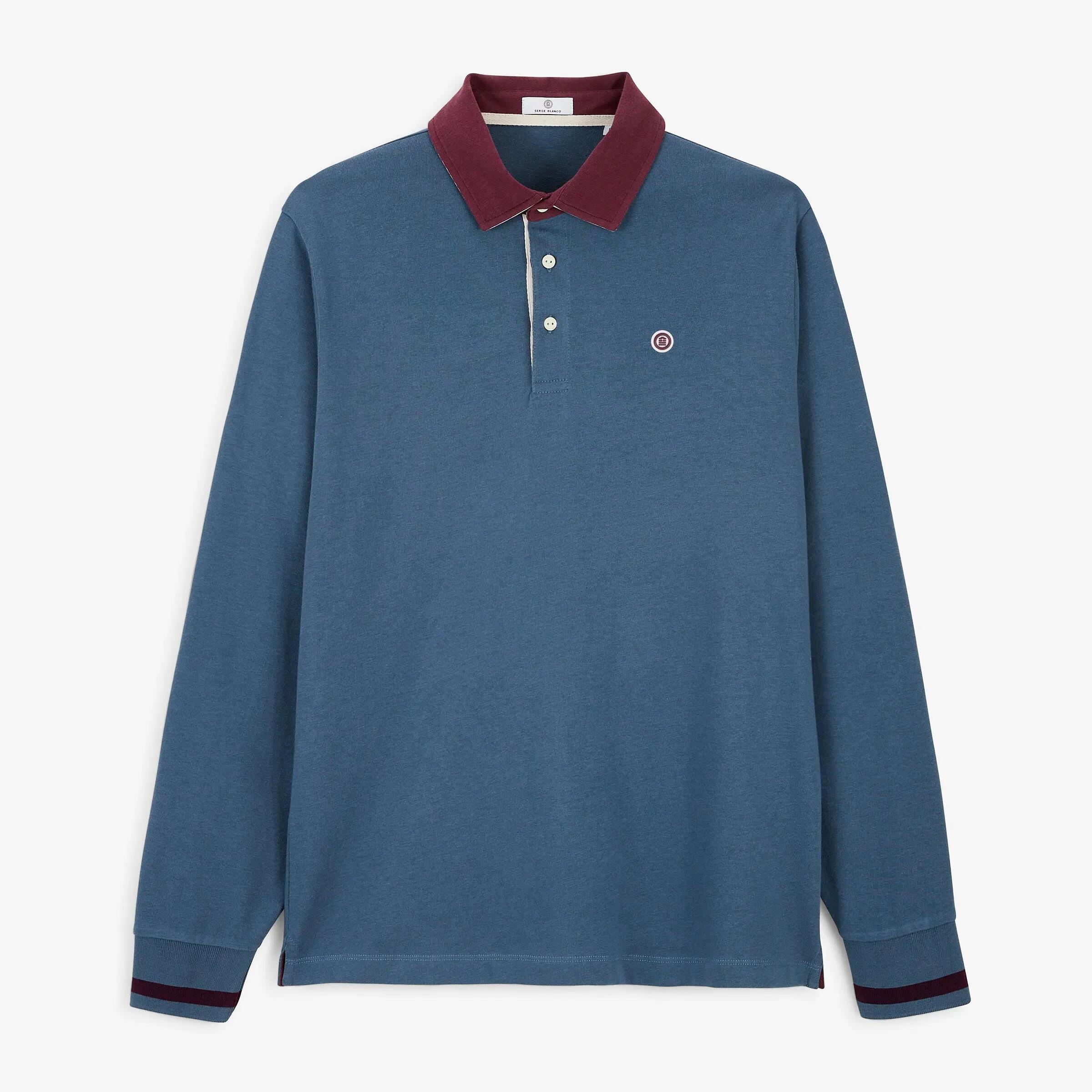 Polo de rugby de manga larga BLANCO BIARRITZ 3/6