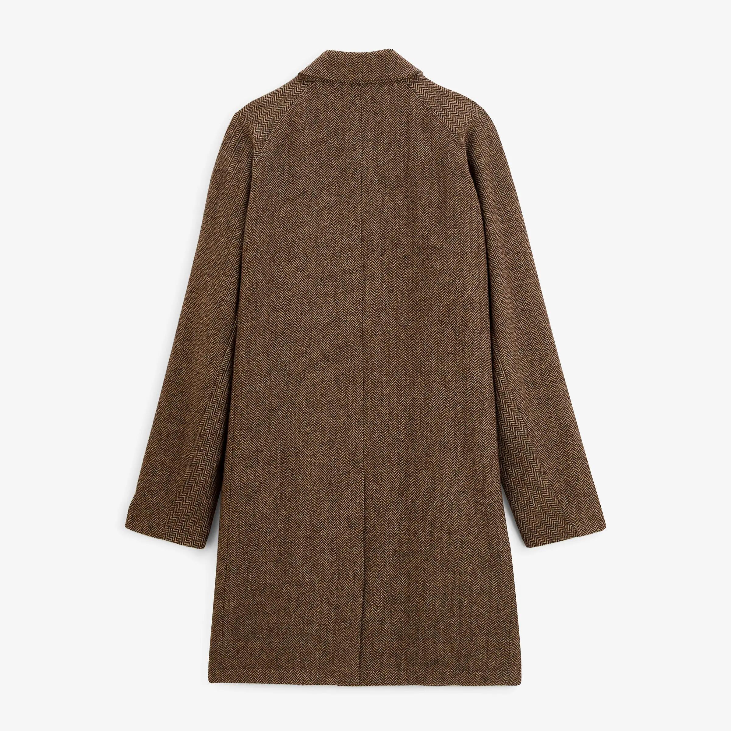 Manteau chevron marron Dante 3/6