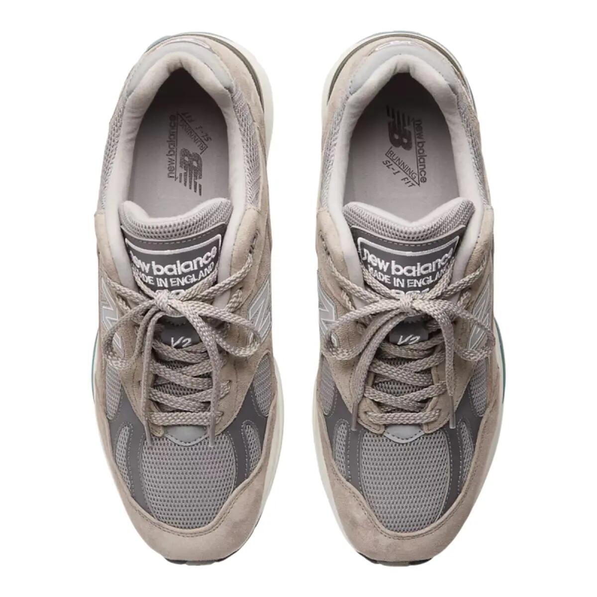 New Balance 991v2 MiUK Rock Ridge Grey 3/6