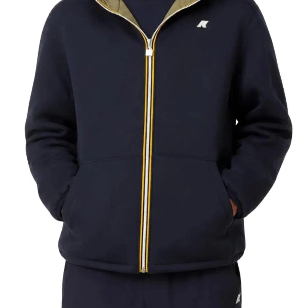 K-WAY reversible men’s slim jacket.