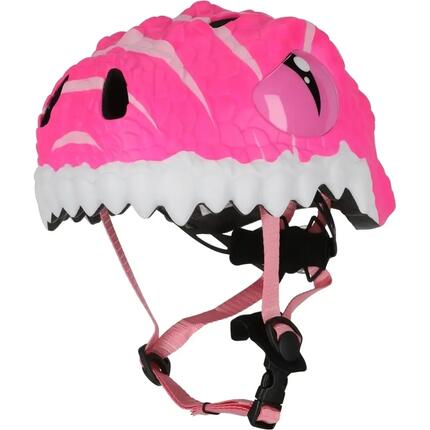 Casque avec boucle fille Crazy Safety Dino
