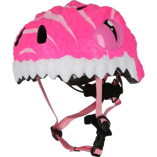 Casque avec boucle fille Crazy Safety Dino