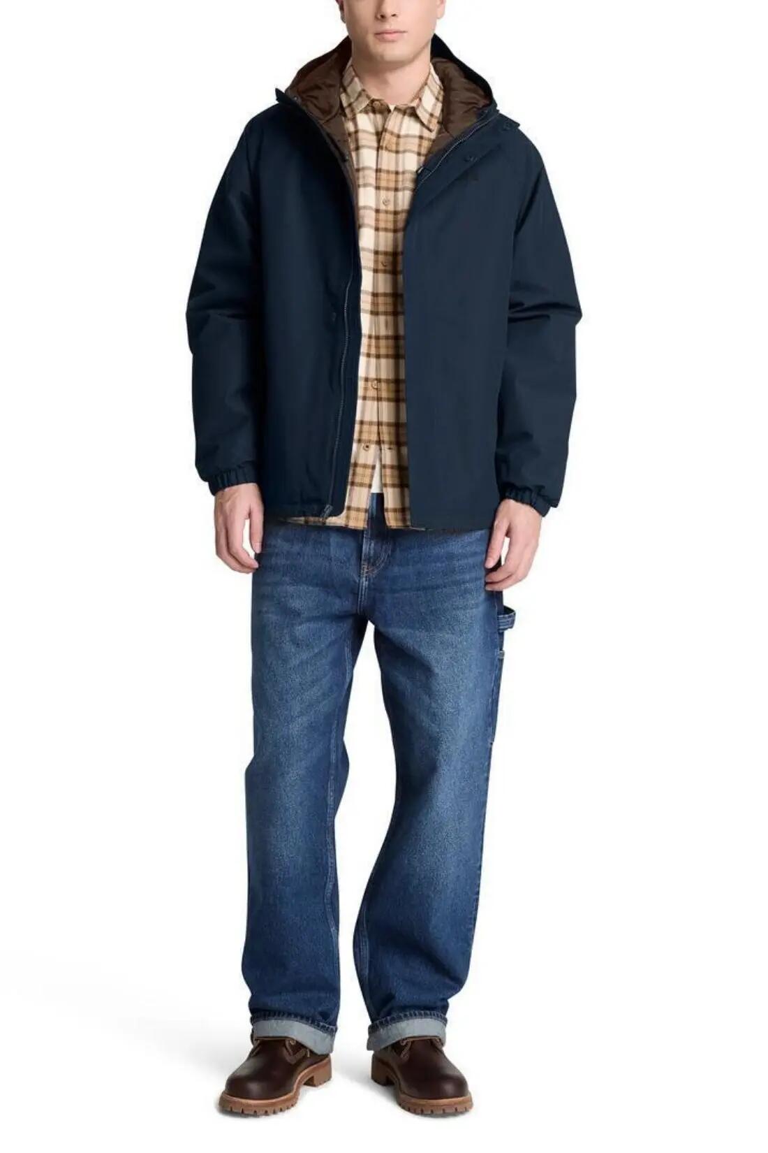Veste imperméable - sportswear - homme - ripstop, coupe regular - bleu 2/4
