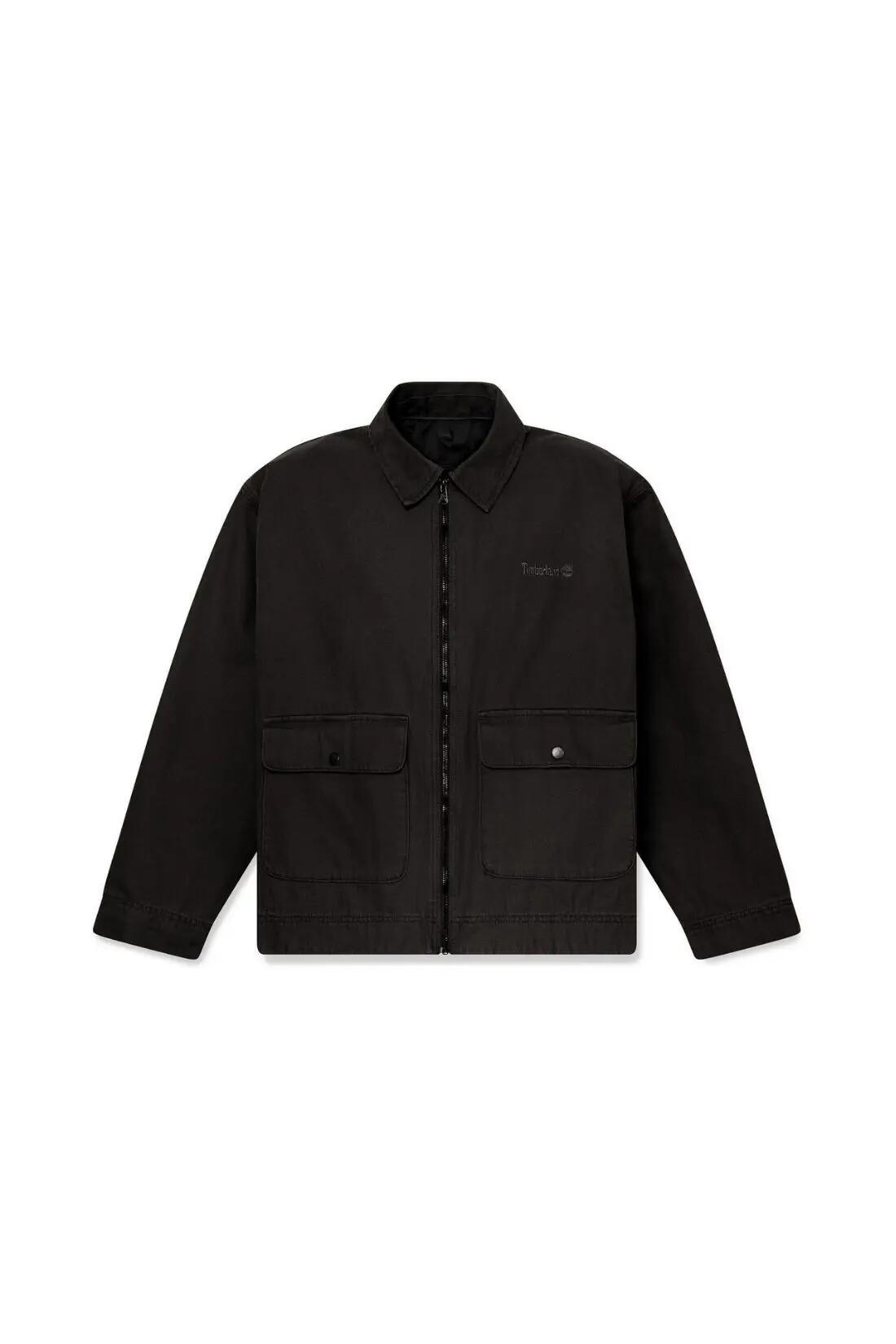 Herren - Sportswear - Jacket - relaxed fit, 100% Baumwolle - schwarz 4/4