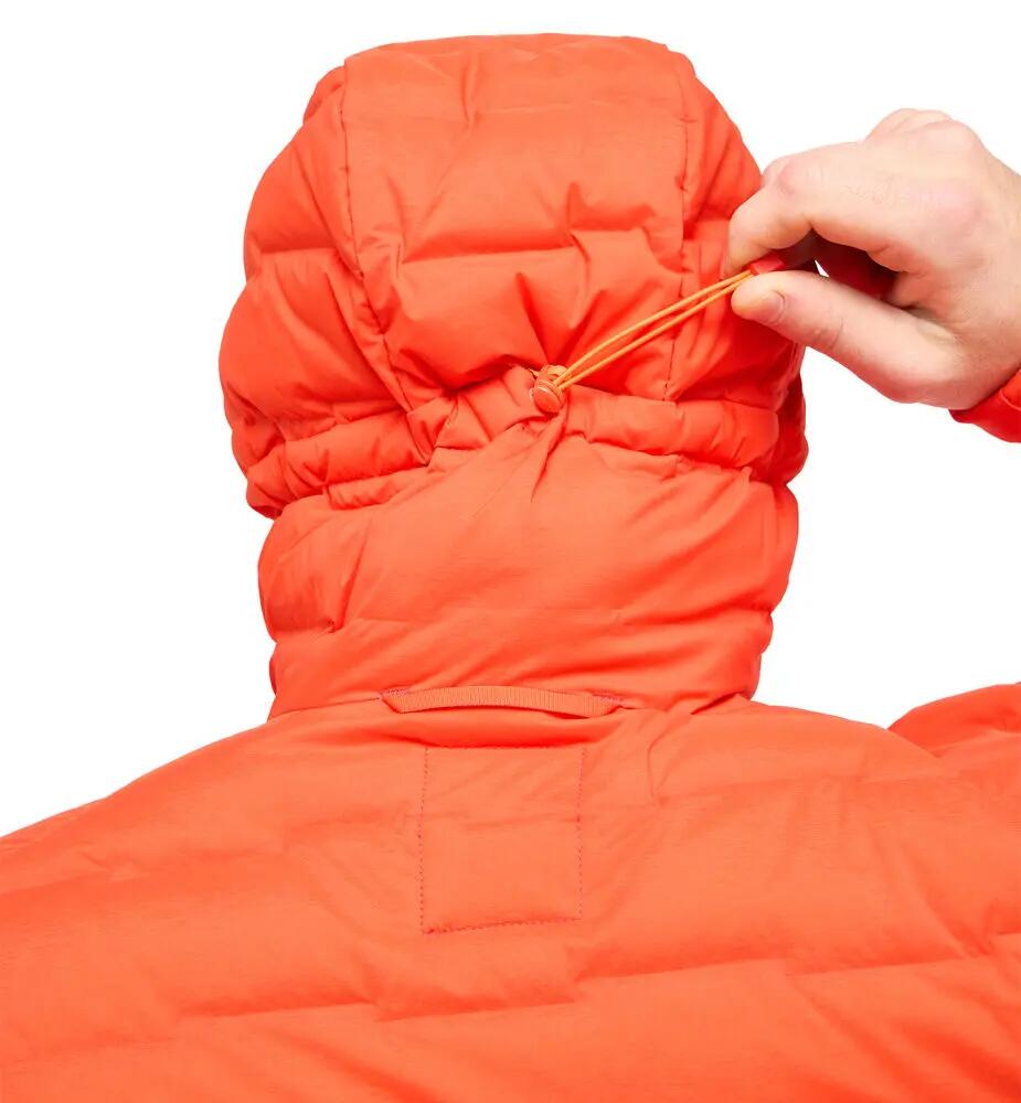 Kurtka Męska Turystyczna Puchowa Spitz Down Hood Habanero 11/11