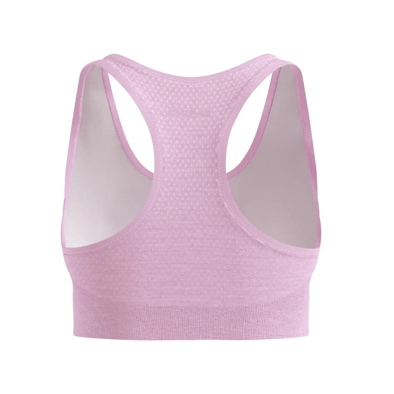 Odlo Sport bra SEAMLESS MEDIUM - PADDED Sportbeha ROZE M 2/5