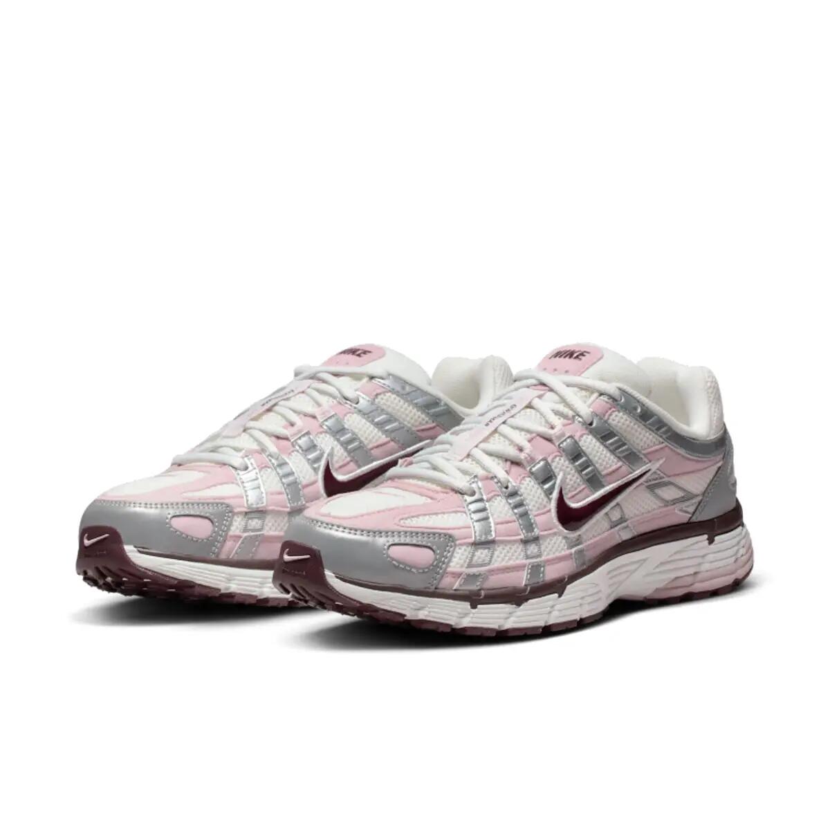 Nike P-6000 Silver Burgundy Plum Chalk (Women's) 4/6
