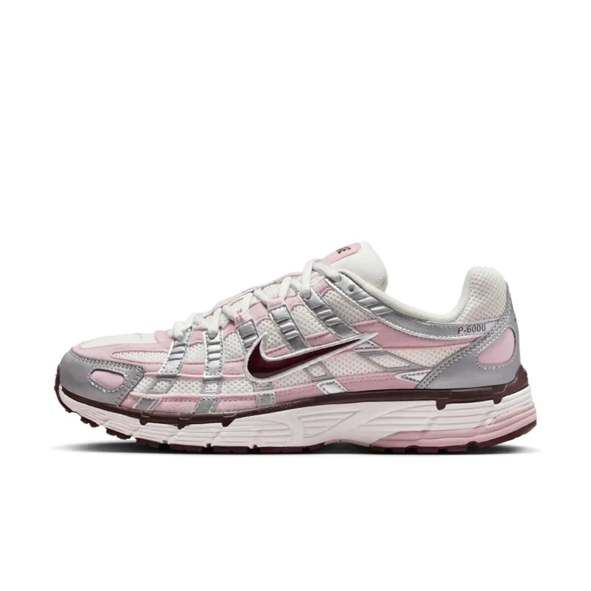 Nike P-6000 Silver Burgundy Plum Chalk (Women's) 2/6