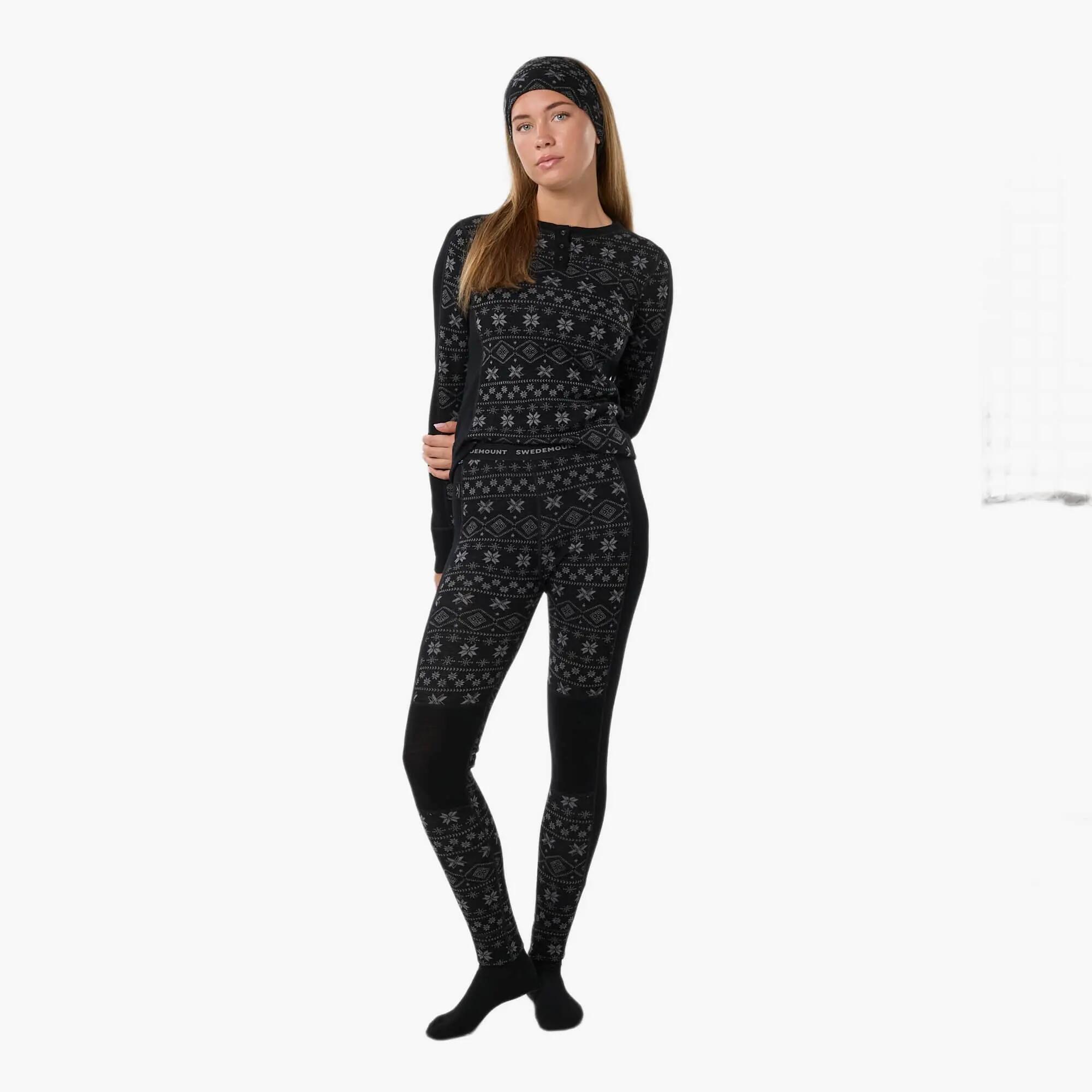 Pantalon Long En Laine  Femme Respirant Idre 3/5