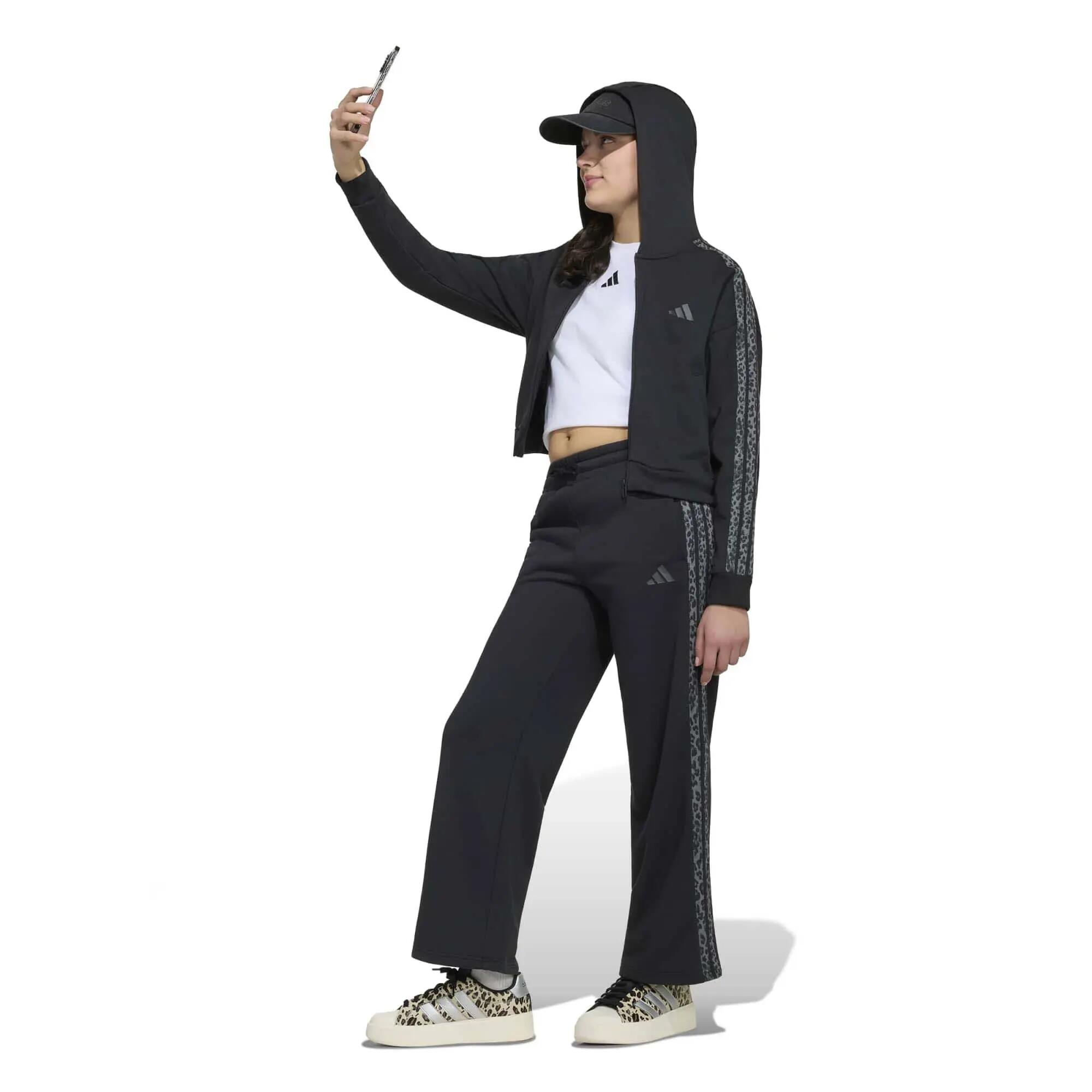 Sweat Adidas Sport Jg An 3S Ft Fz Enfant 4/5