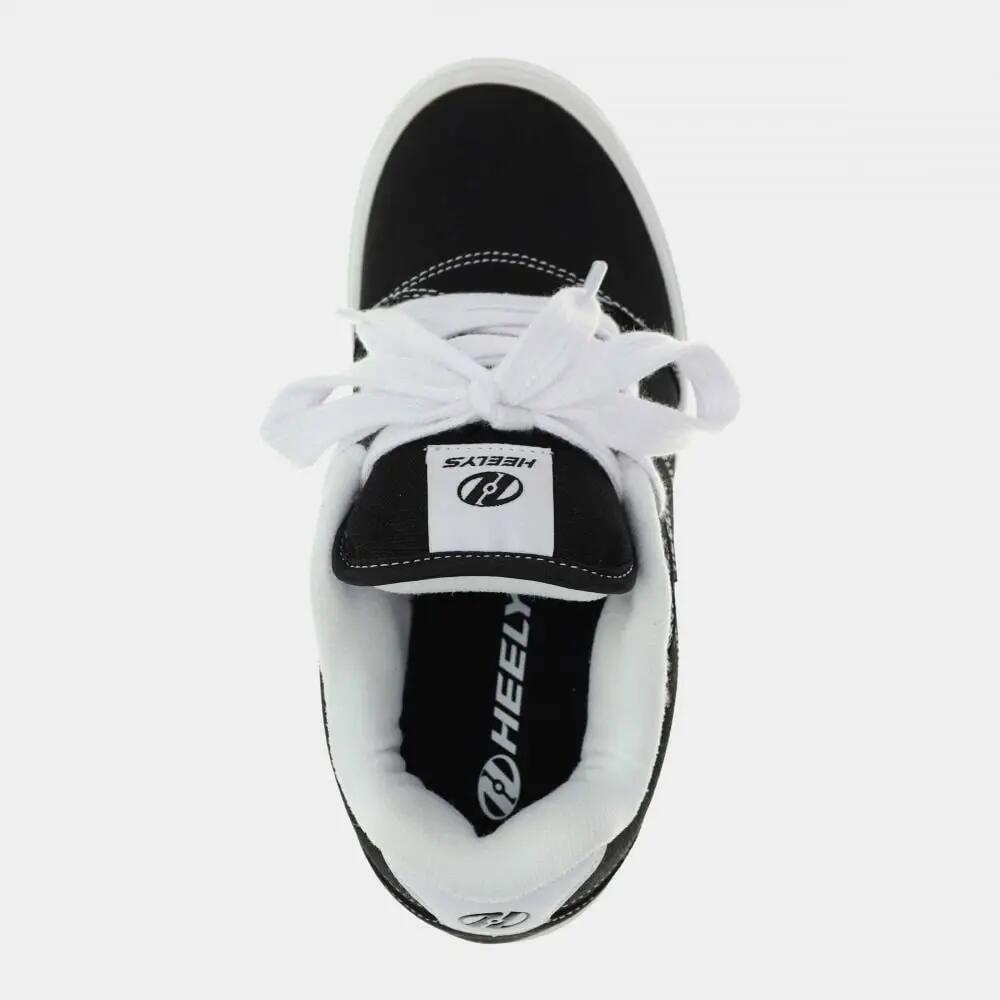 Schoenen - Roller - Unisex - Pro 25 - Uitneembaar wiel - Zwart/Wit 3/4