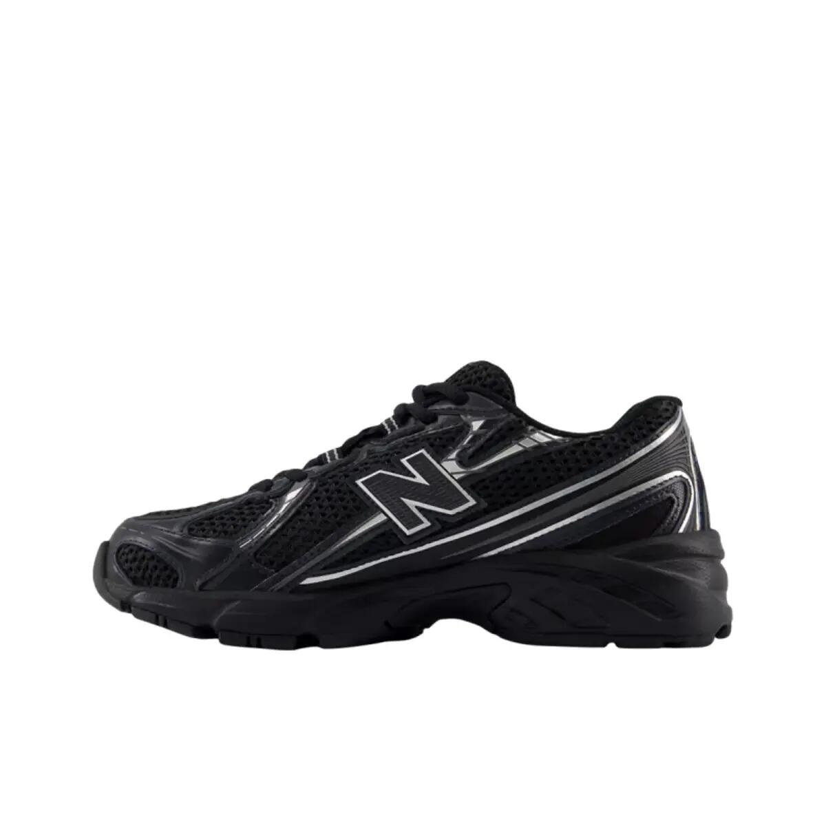 New Balance 740 Black Silver Metallic (GS) 3/6