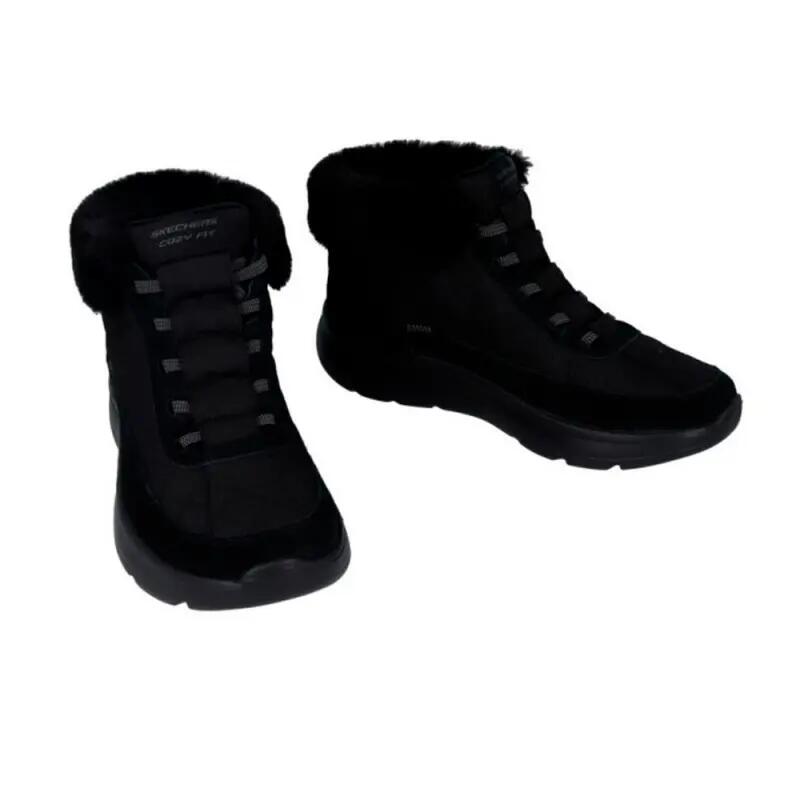 Bottines Plates Femme Skechers On-the-go Encore - Cozy Fit Me Noir 3/4
