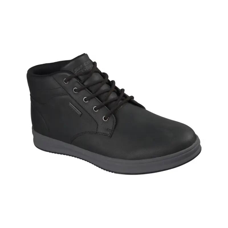 Botas Hombre Skechers Waterproof: Palmiro - Wallace Negro 3/5