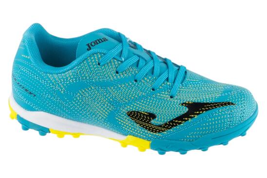 Chaussures Football Football Enfants Joma Evolution Jr 26 TF Turquoise
