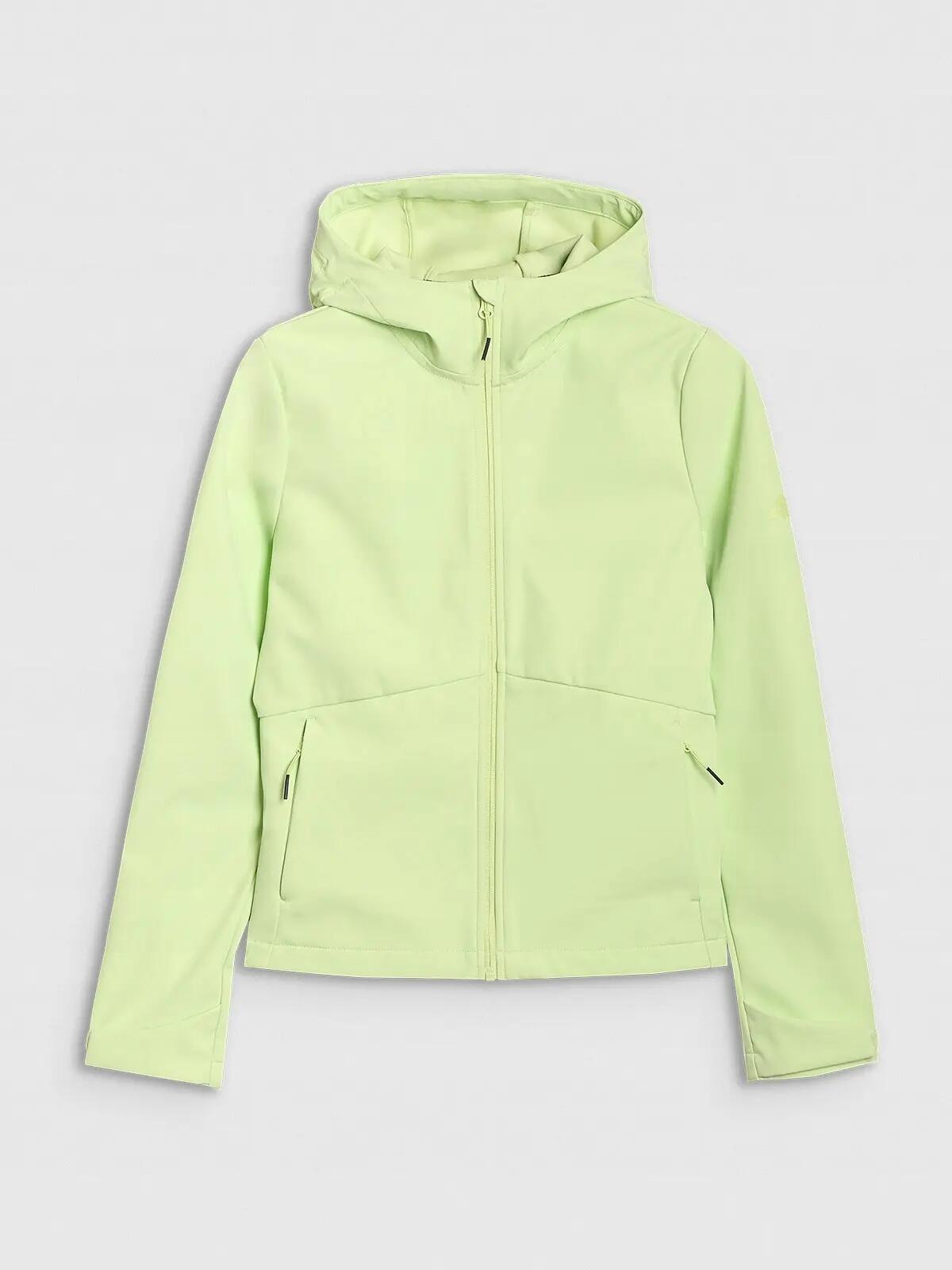 KURTKA DAMSKA 4F SOFTSHELL WIATRODPORNA         ZIELONA 9/13