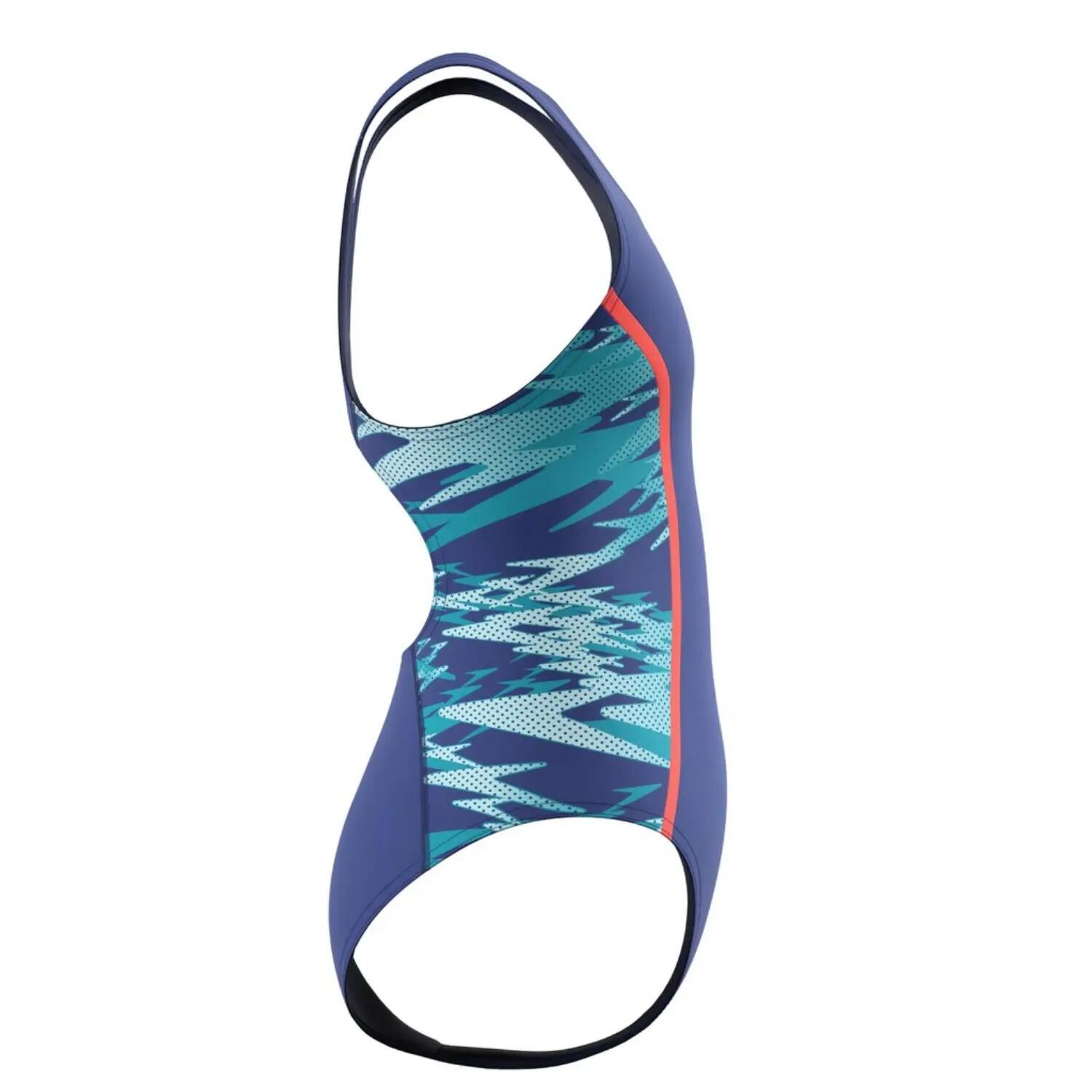 Speedo Hyperboom Splice Muscleback Badeanzug Mädchen 3/7