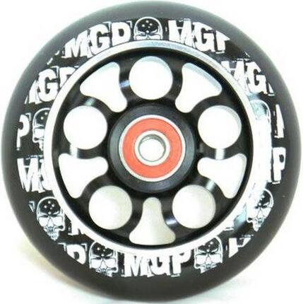 MGP Aluminium core Wheel 100mm Zwart