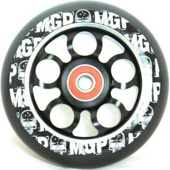 MGP Aluminium core Wheel 100mm Zwart