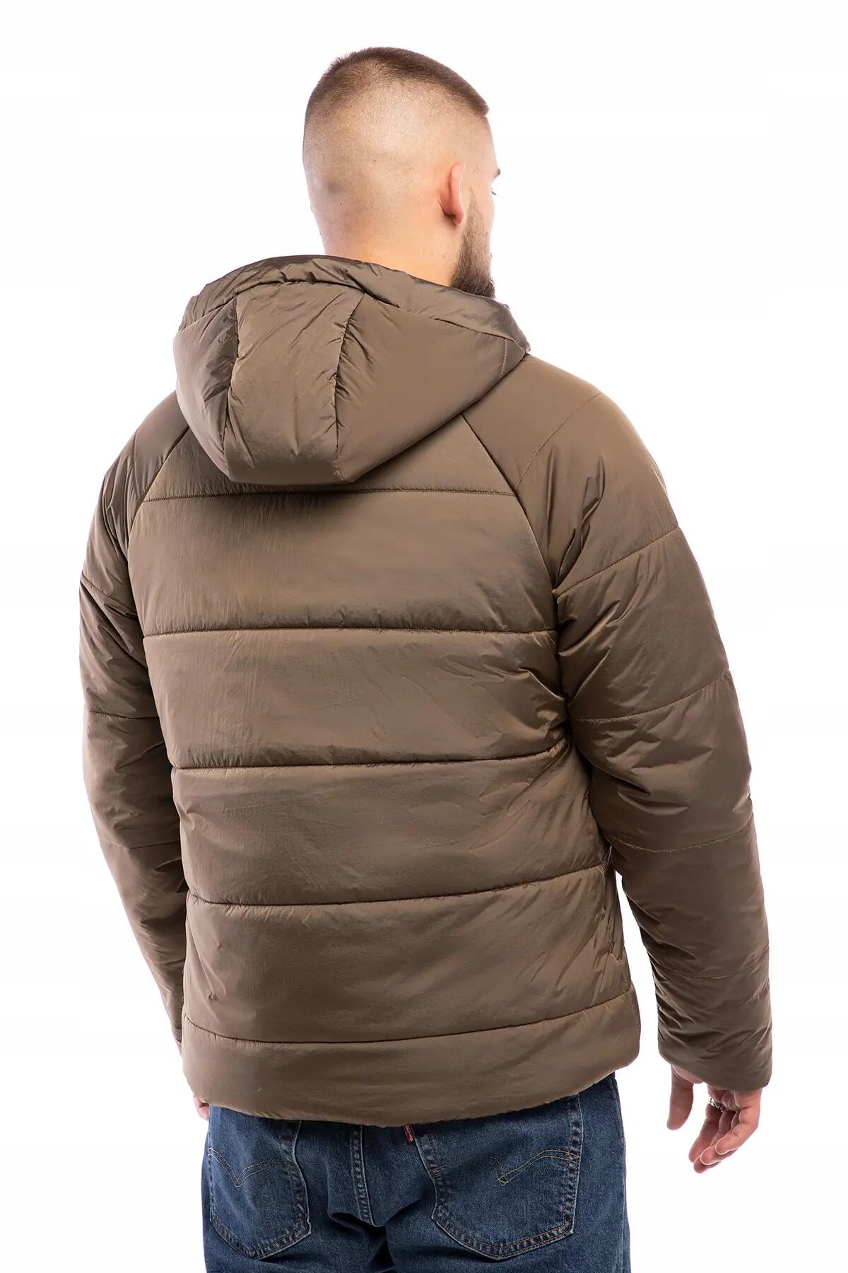 KURTKA MĘSKA Jack Wolfskin EISBACH JKT      Z KAPTUREM  BRĄZOWA 4/6