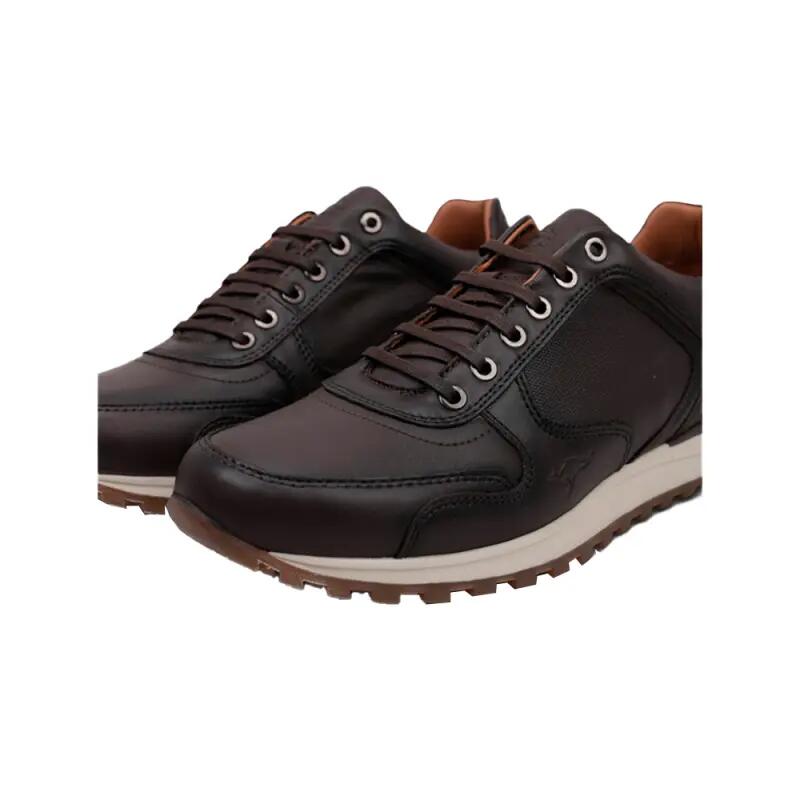 Zapatillas Hombre Kangaroos  Marrón 3/4