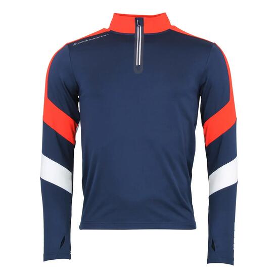 Sous maillot zippée à manches longues Peak Mountain Caspiro
