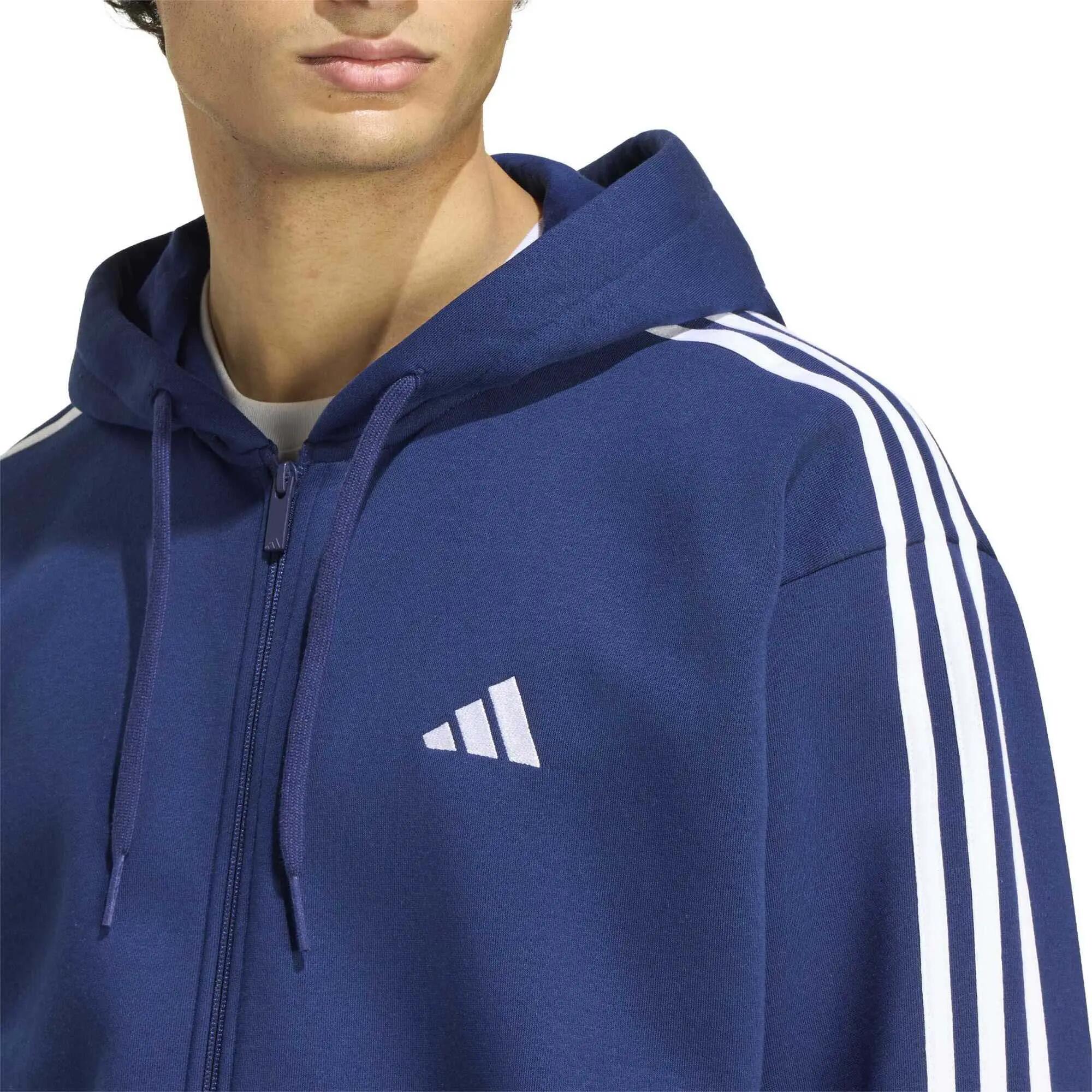 Sweat Adidas Sport M 3S Fl Fz Hd Adulte 5/5