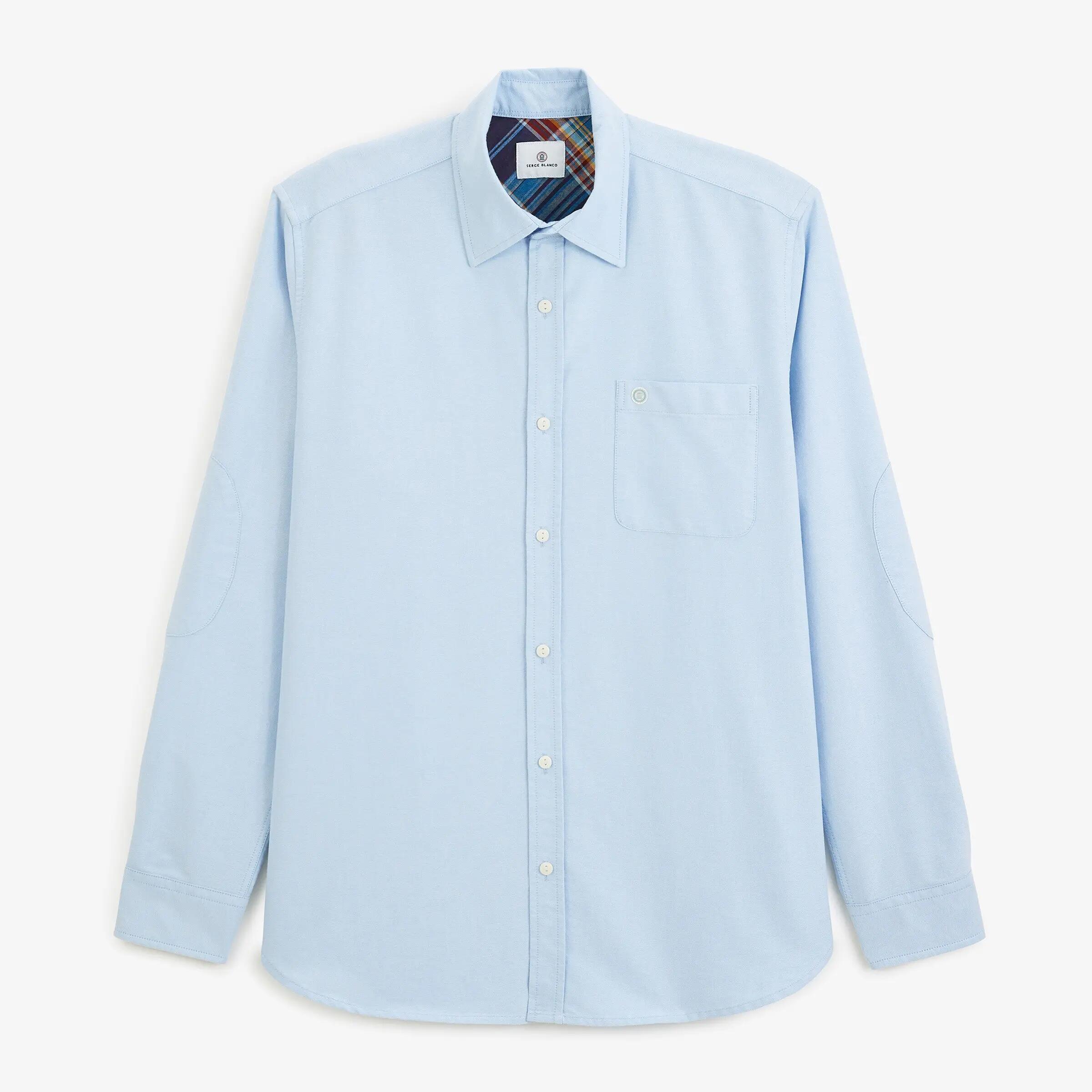 Chemise manches longues Oxford bleu ciel BLANCO BIARRITZ 2/4