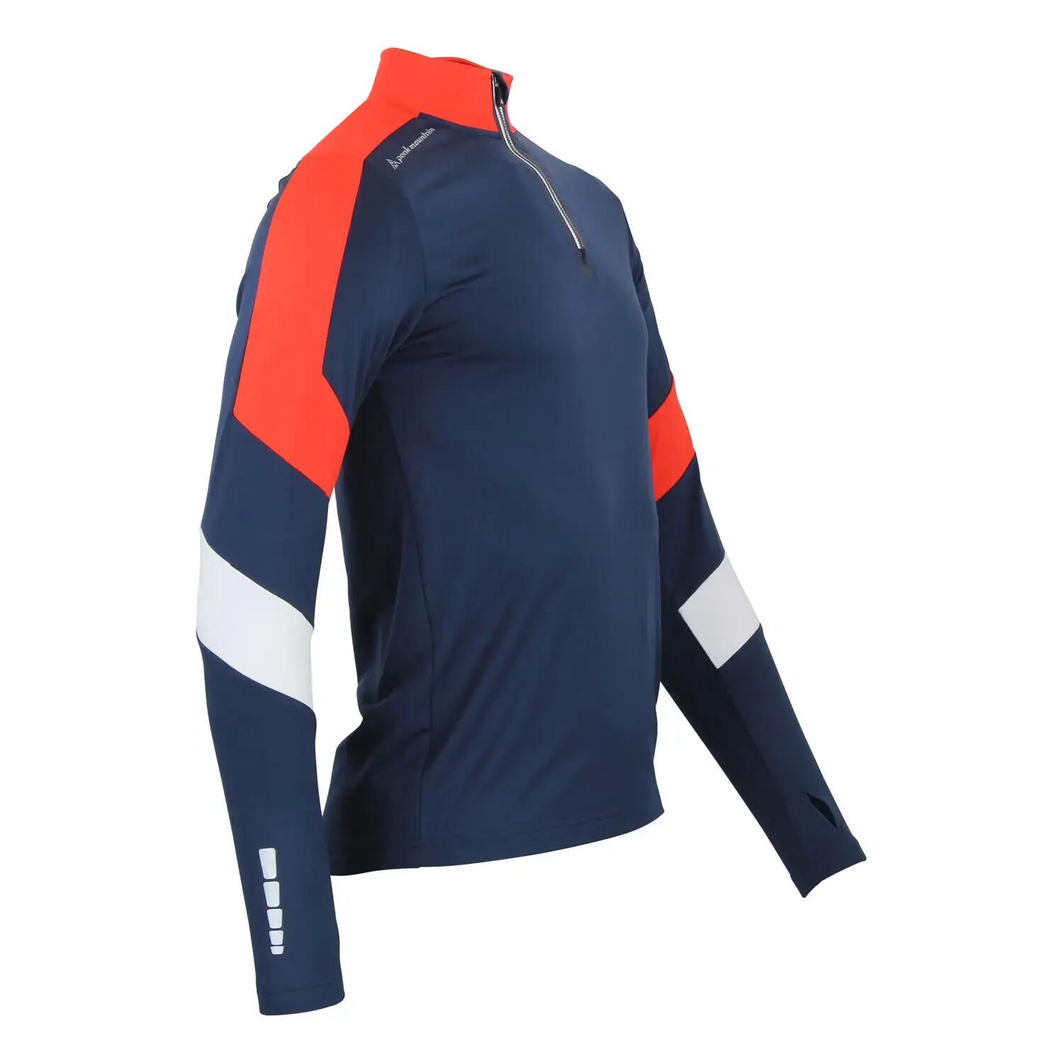 Sous maillot zippée à manches longues Peak Mountain Caspiro 3/3