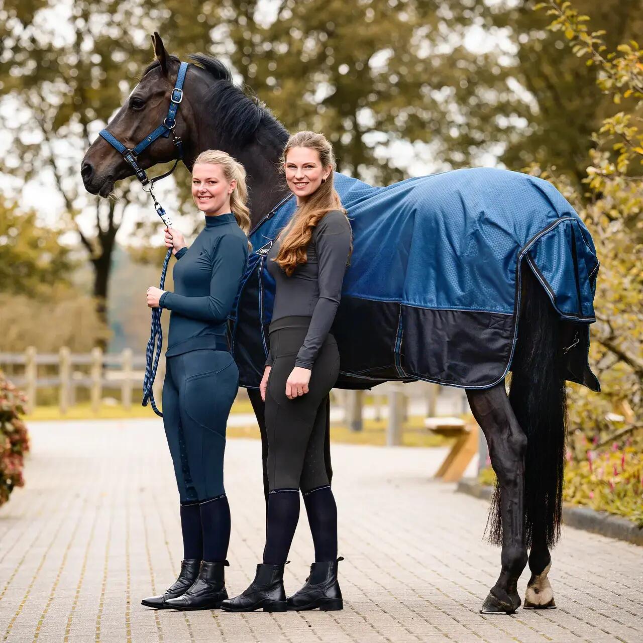 Polo de concours manches longues femme QHP Teddie 4/4