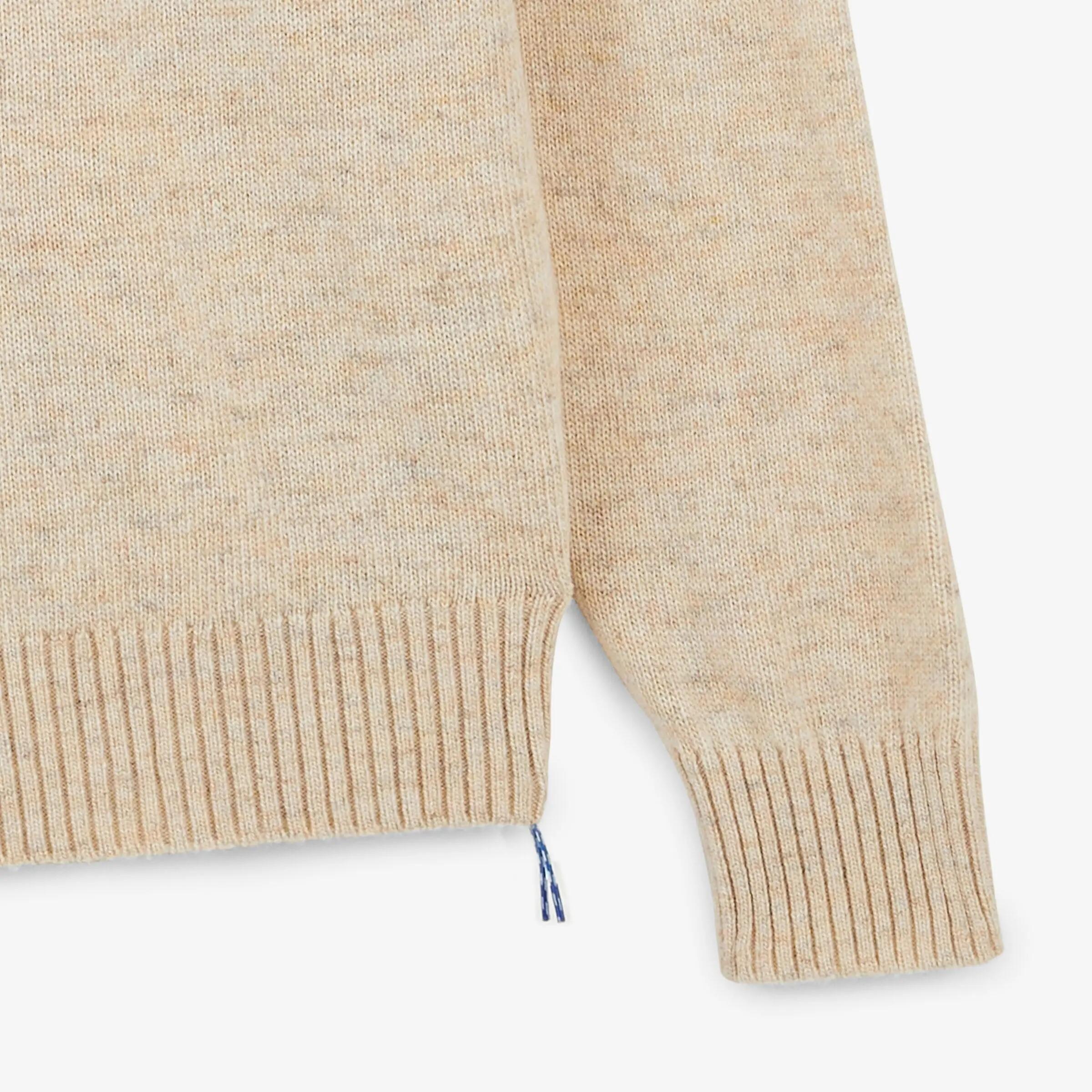 Pull col rond laine lambswool blanc cassé Madani SBPLAY 5/6