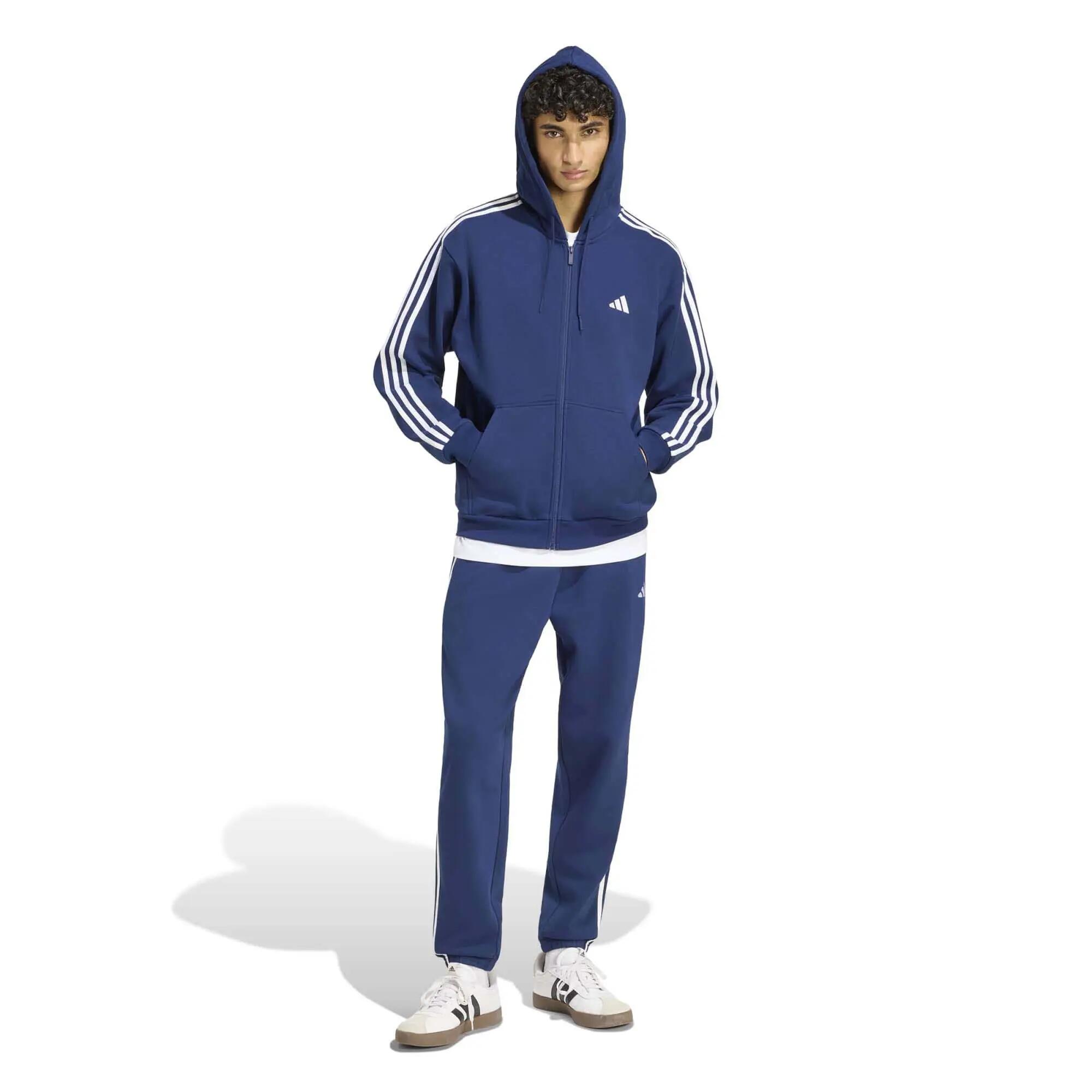 Sweat Adidas Sport M 3S Fl Fz Hd Adulte 4/5