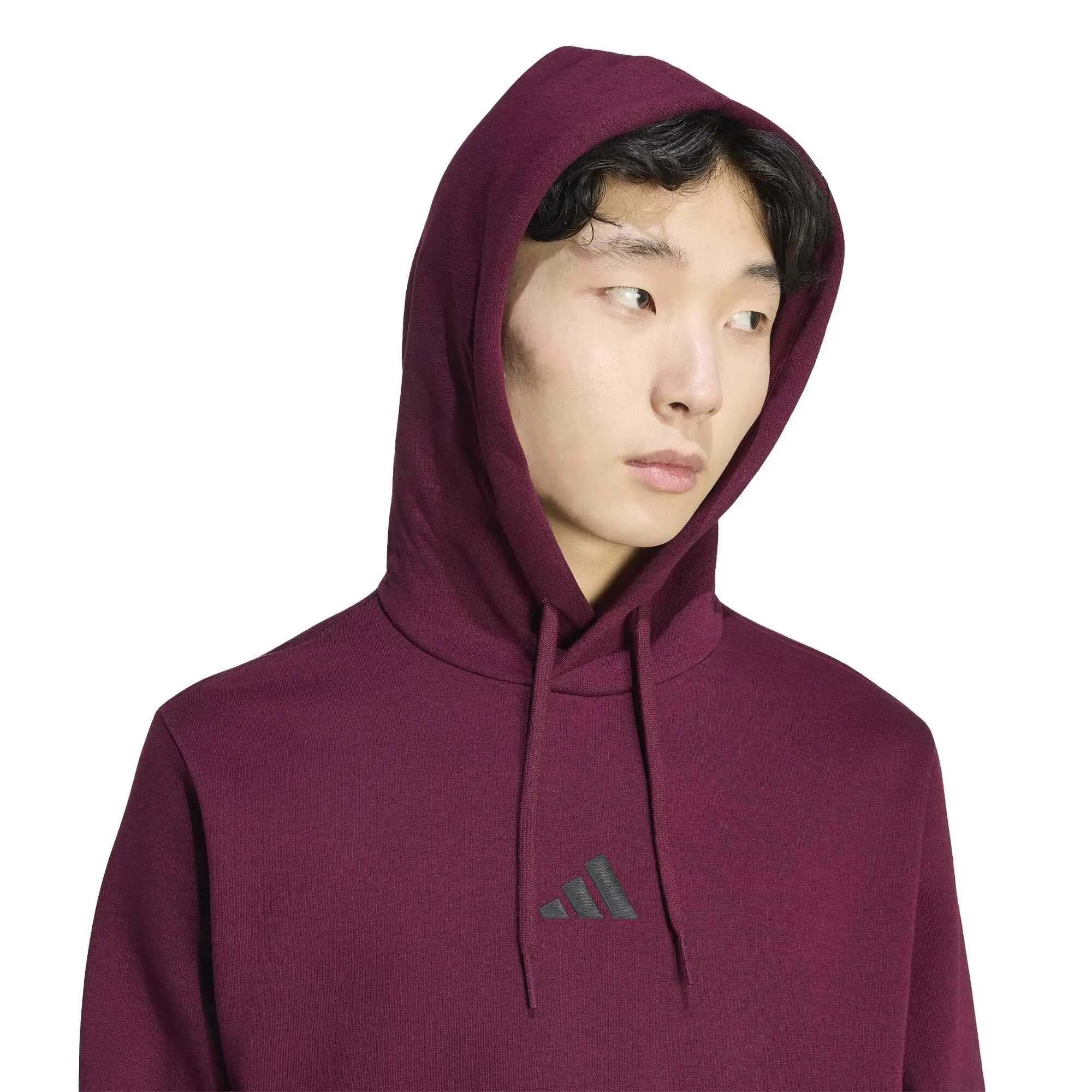 Bluza Z Kapturem Adidas Sport M Fl 3S Hd Swt Dorośli 5/5