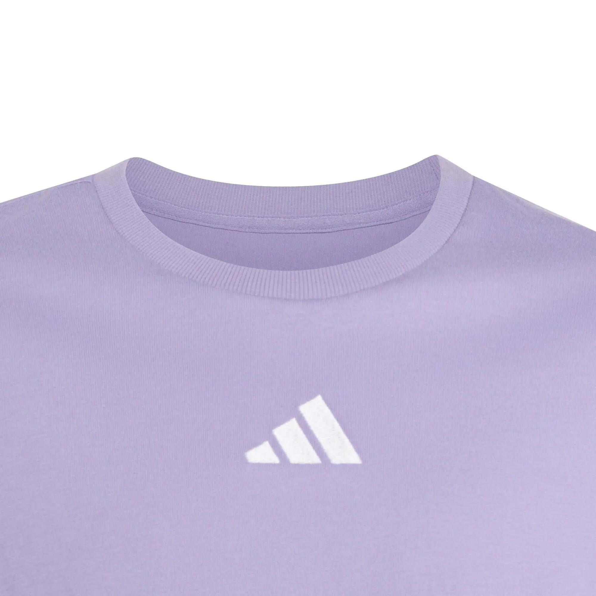 T-Shirt Adidas Sport Jg 3S Baby Tee Enfant 4/5