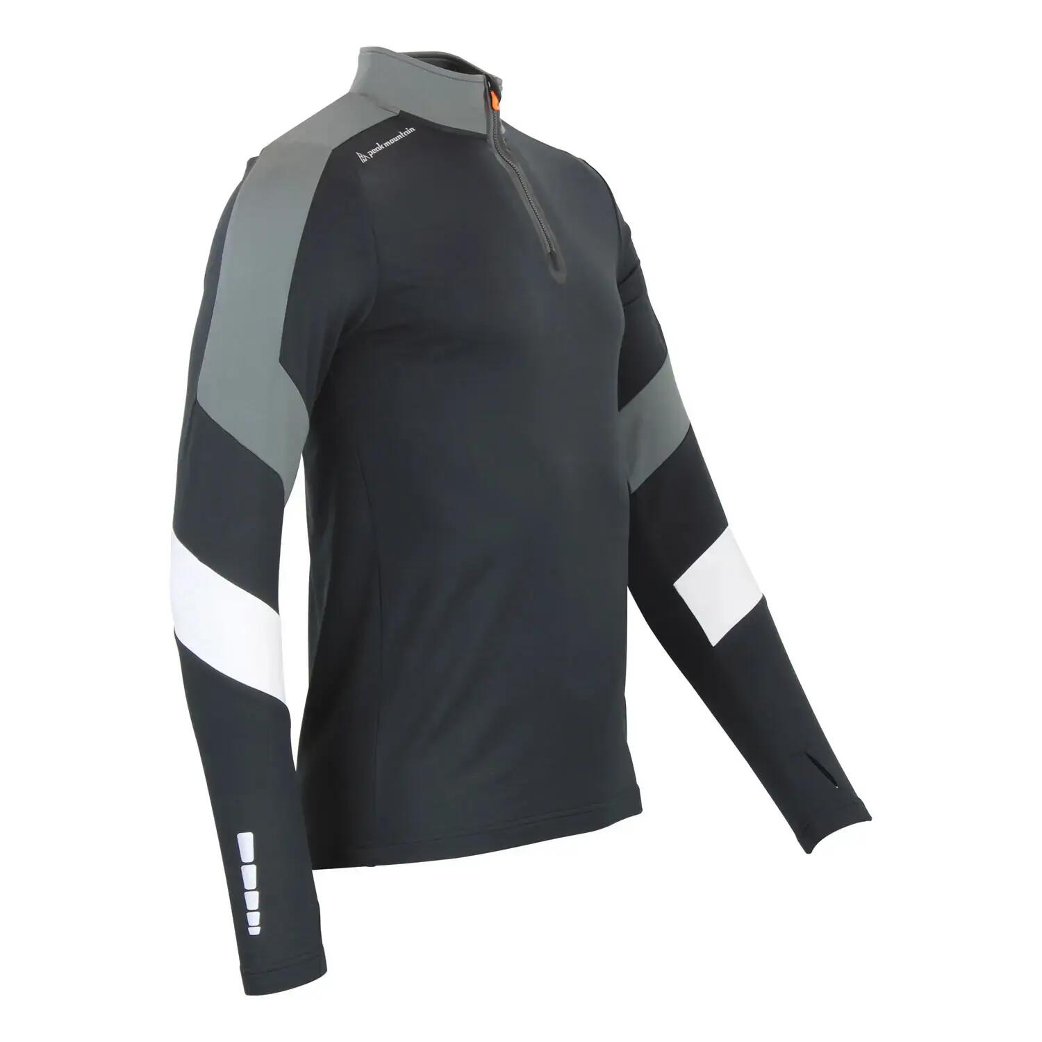 Sous maillot zippée à manches longues Peak Mountain Caspiro 3/3