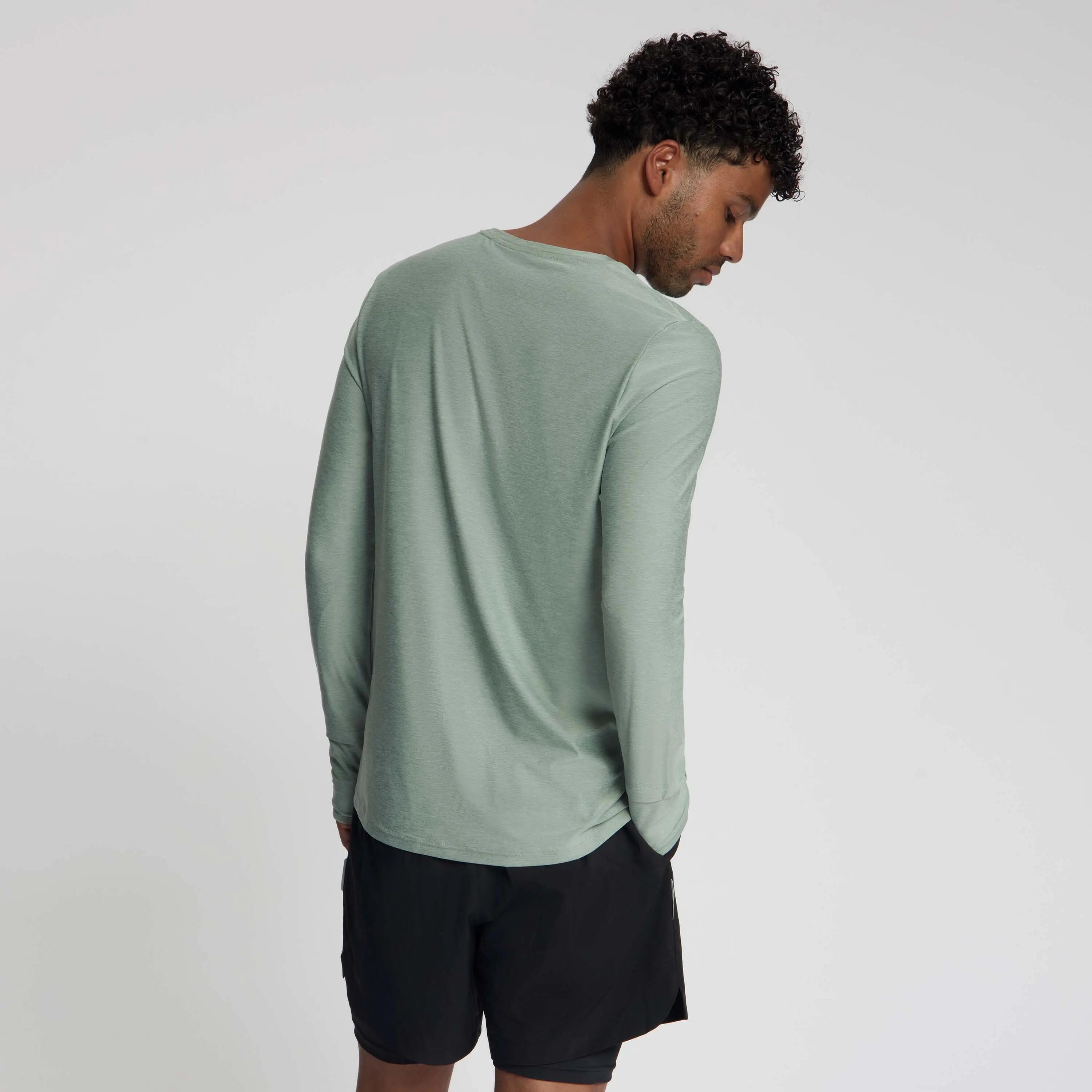 Maglia running a manica lunga Uomo Essential 3/6