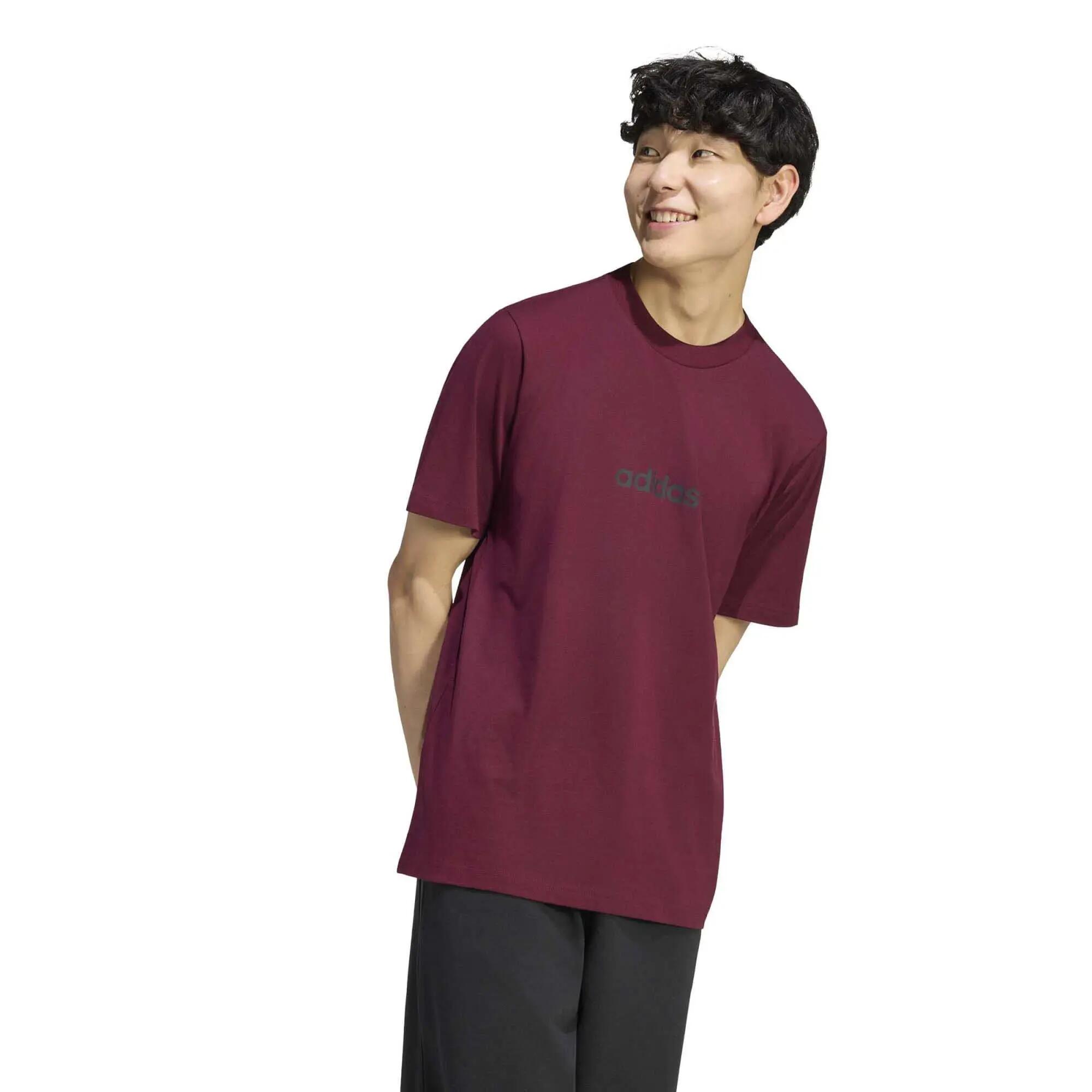 T-Shirt Adidas Sport M Lin Sj T Adulte 2/5