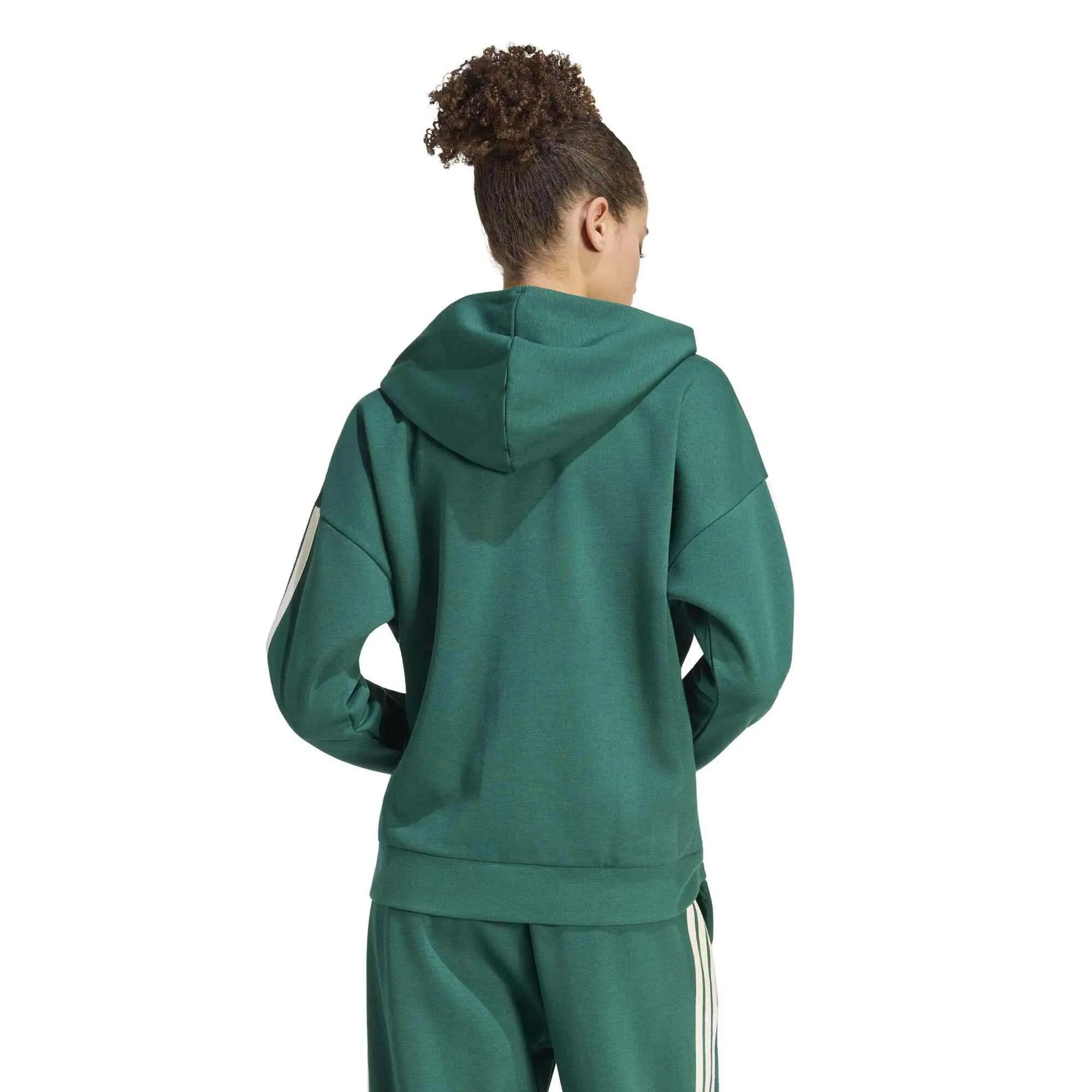 Bluza Adidas Sport W 3S Fl Fz Hd Damskie 3/5