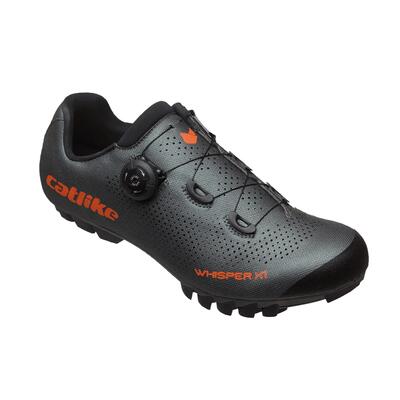 Catlike Whisper X1 Scarpe MTB Ciclismo Nylon Rosso Opaco 45