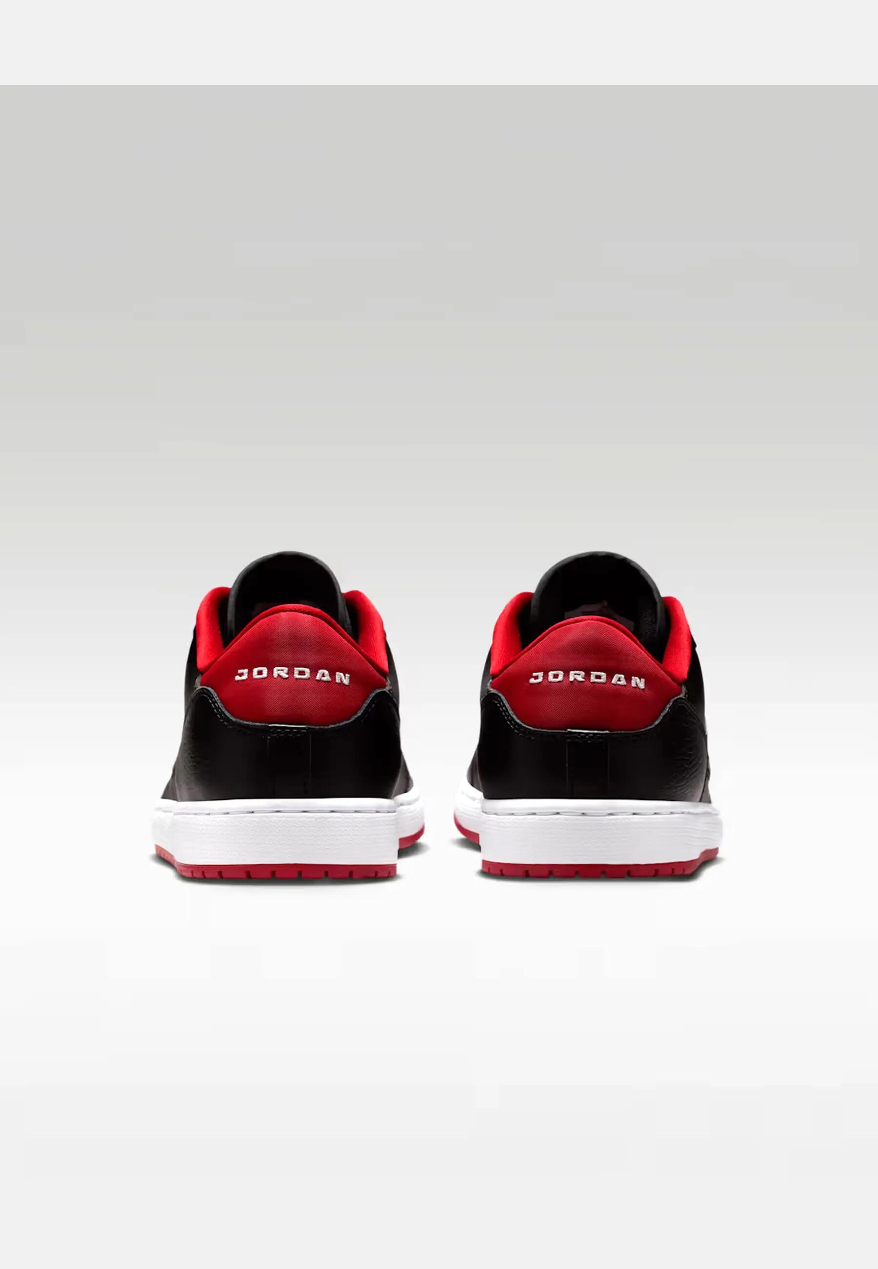 Scarpe da basket Nike Court Connect Low Nero/Rosso 2/3