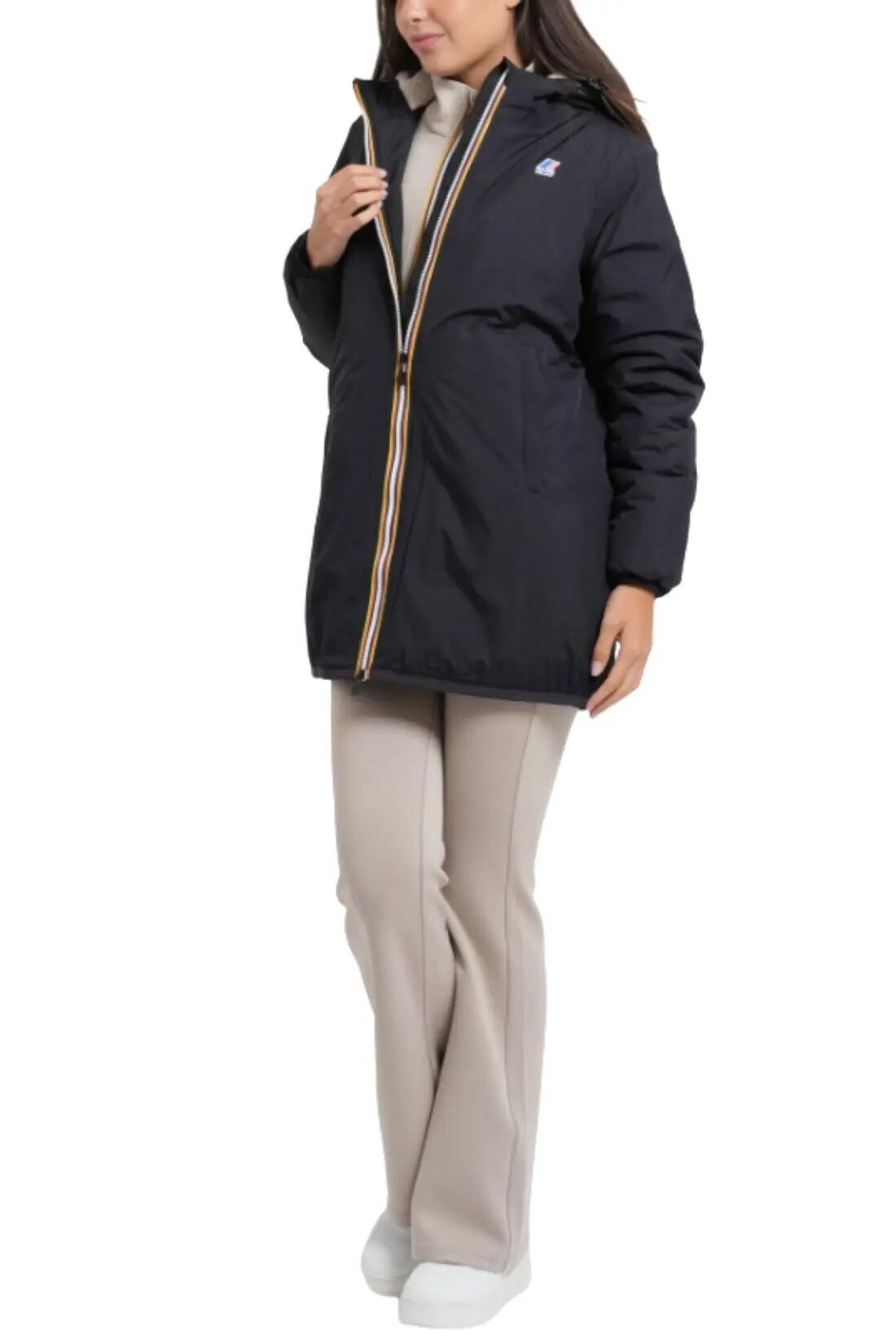 Veste femme imperméable, légère, noire 2/2