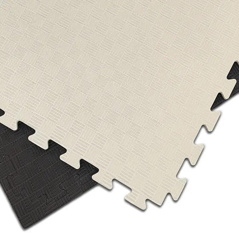 Arquiservi - Tatami Puzzle Ignifugo 1x1m x2cm - Pack de 10 Marrón - Beige 2/7