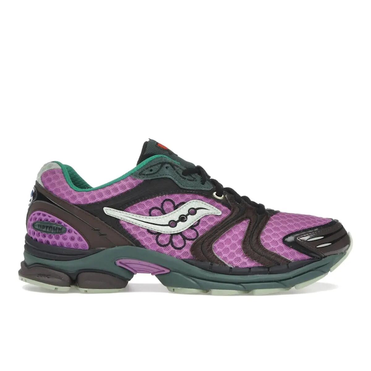 Saucony Progrid Triumph 4 Jae Tips Flowers Grow Uptown Perilla 1/5
